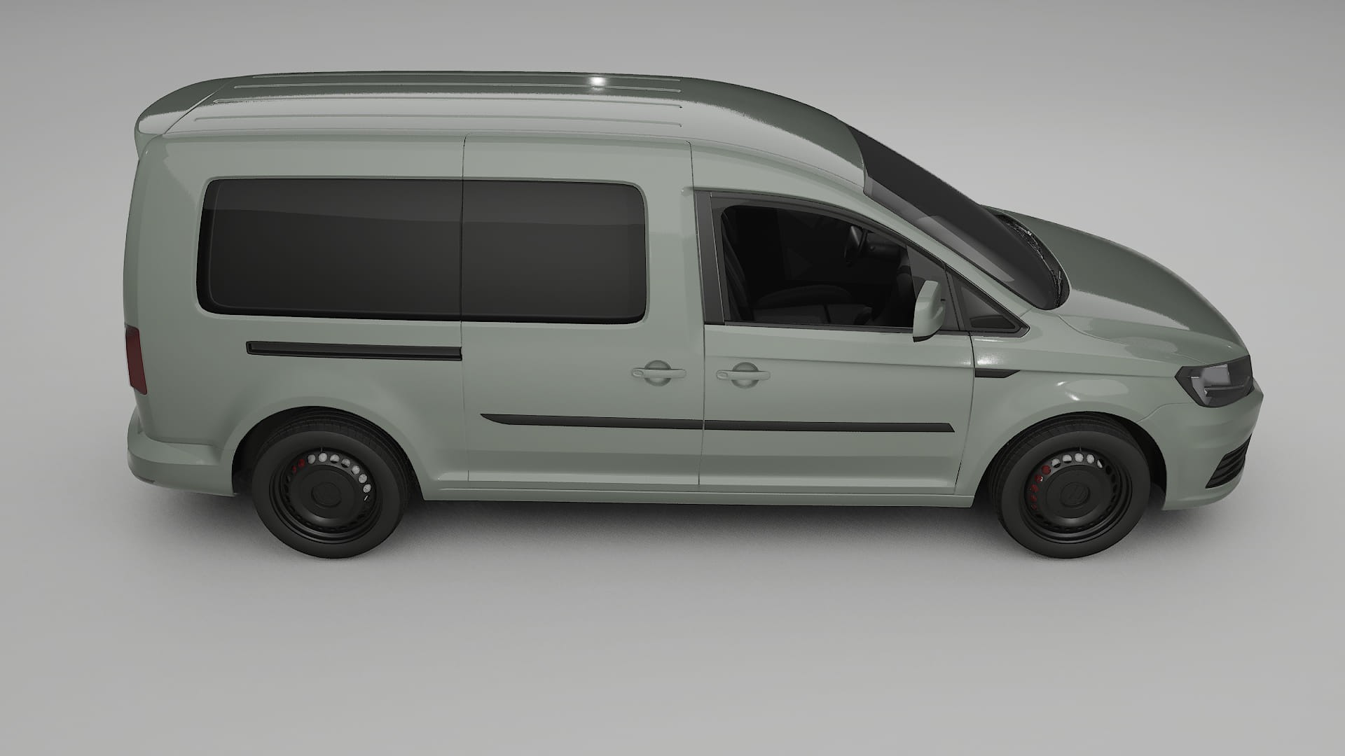 VW Caddy Maxi SB PPF Fólie | SLATE TPU PPF - kompletní pre-cut kit