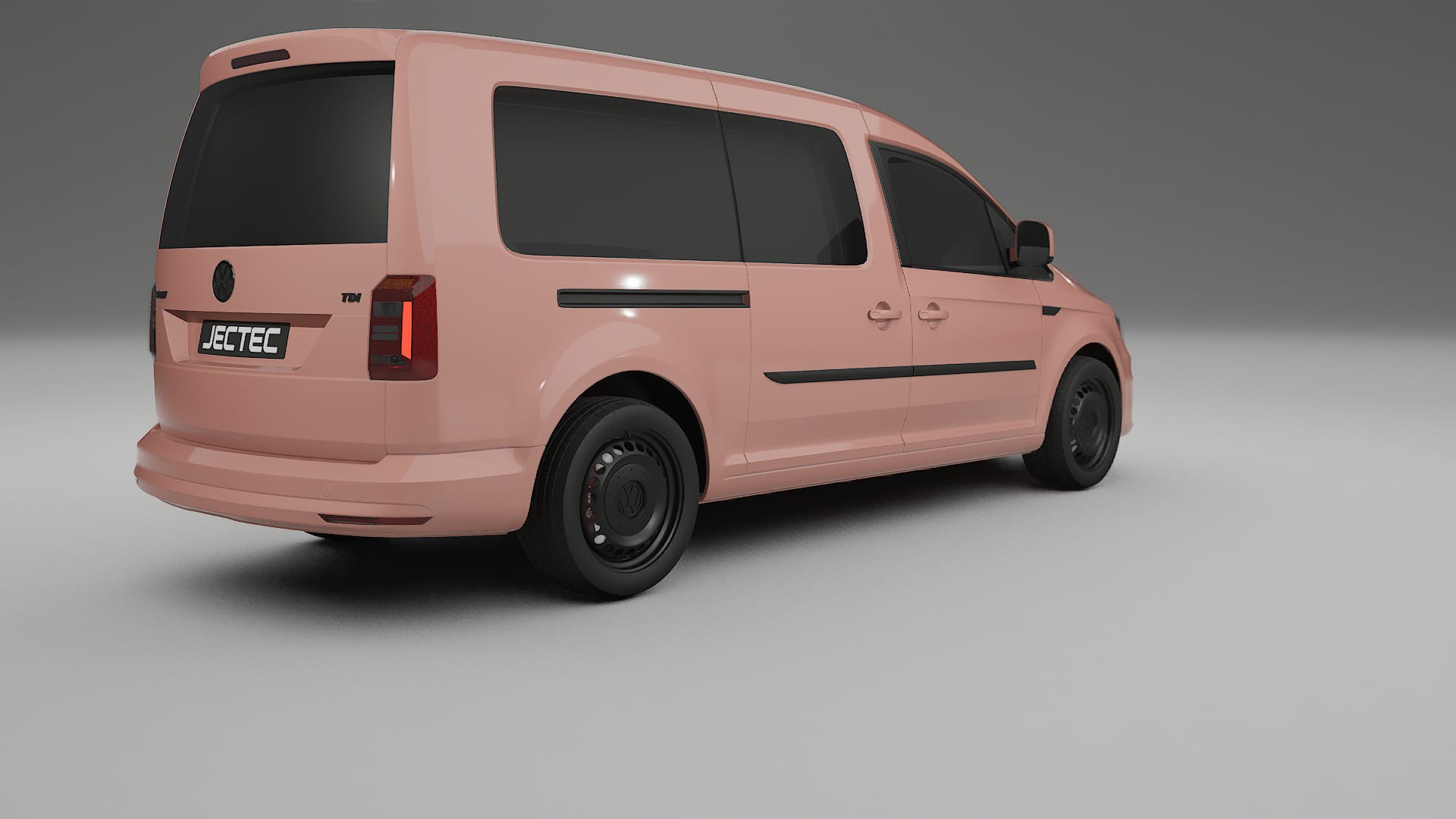 VW Caddy Maxi SB PPF Fólie | BLUSH TPU PPF - kompletní pre-cut kit
