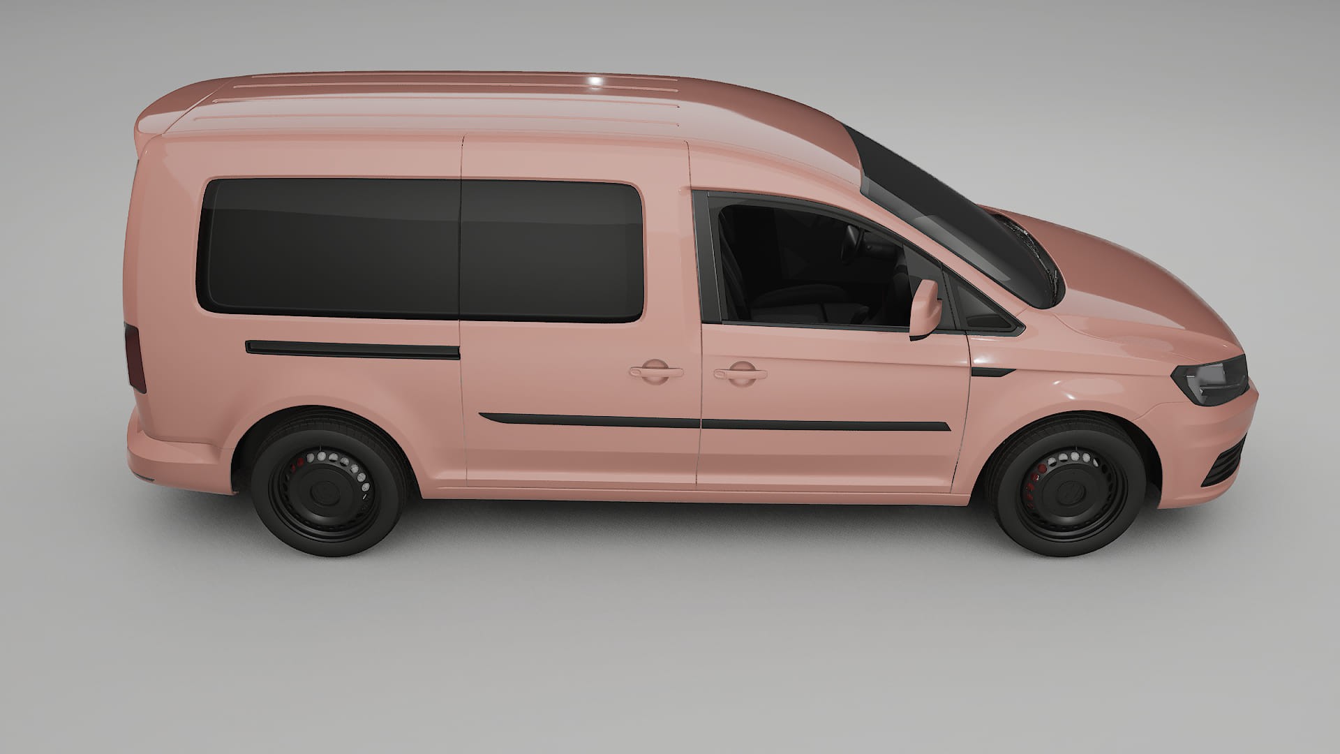 VW Caddy Maxi SB PPF Fólie | BLUSH TPU PPF - kompletní pre-cut kit