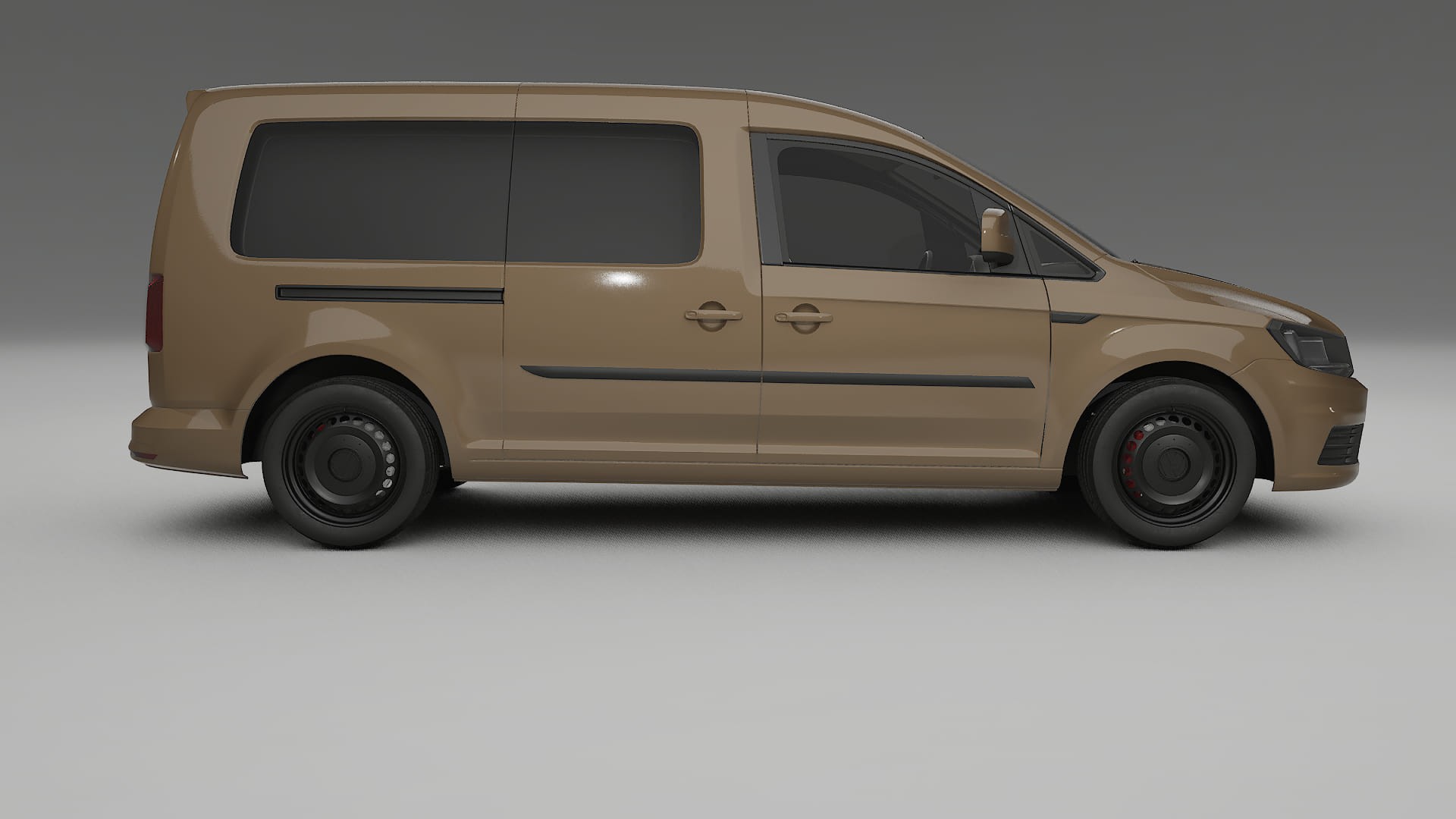 VW Caddy Maxi SB PPF Fólie | SAHARA TPU PPF - kompletní pre-cut kit