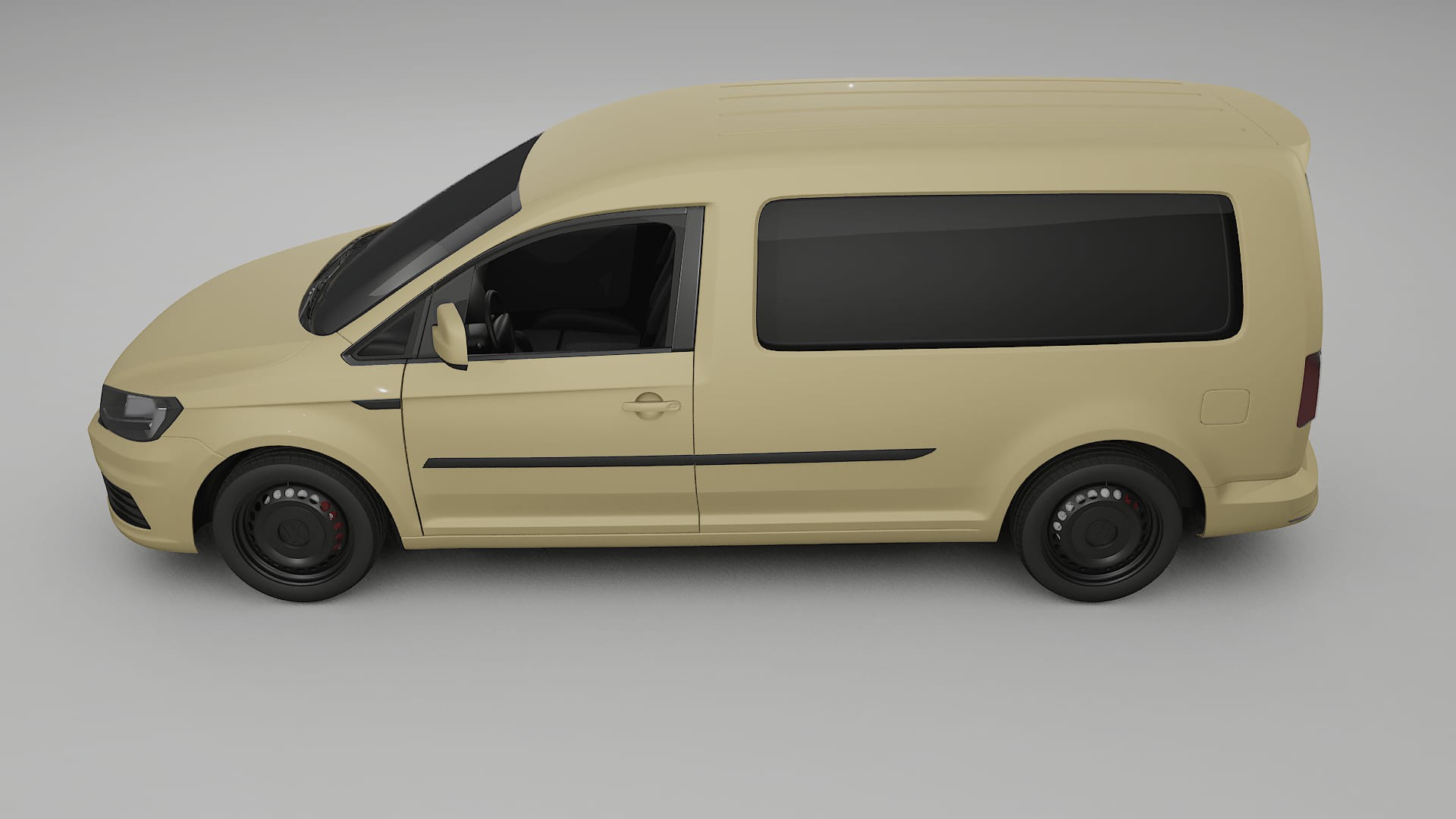 VW Caddy Maxi SB PPF Fólie | SAND TPU PPF - kompletní pre-cut kit