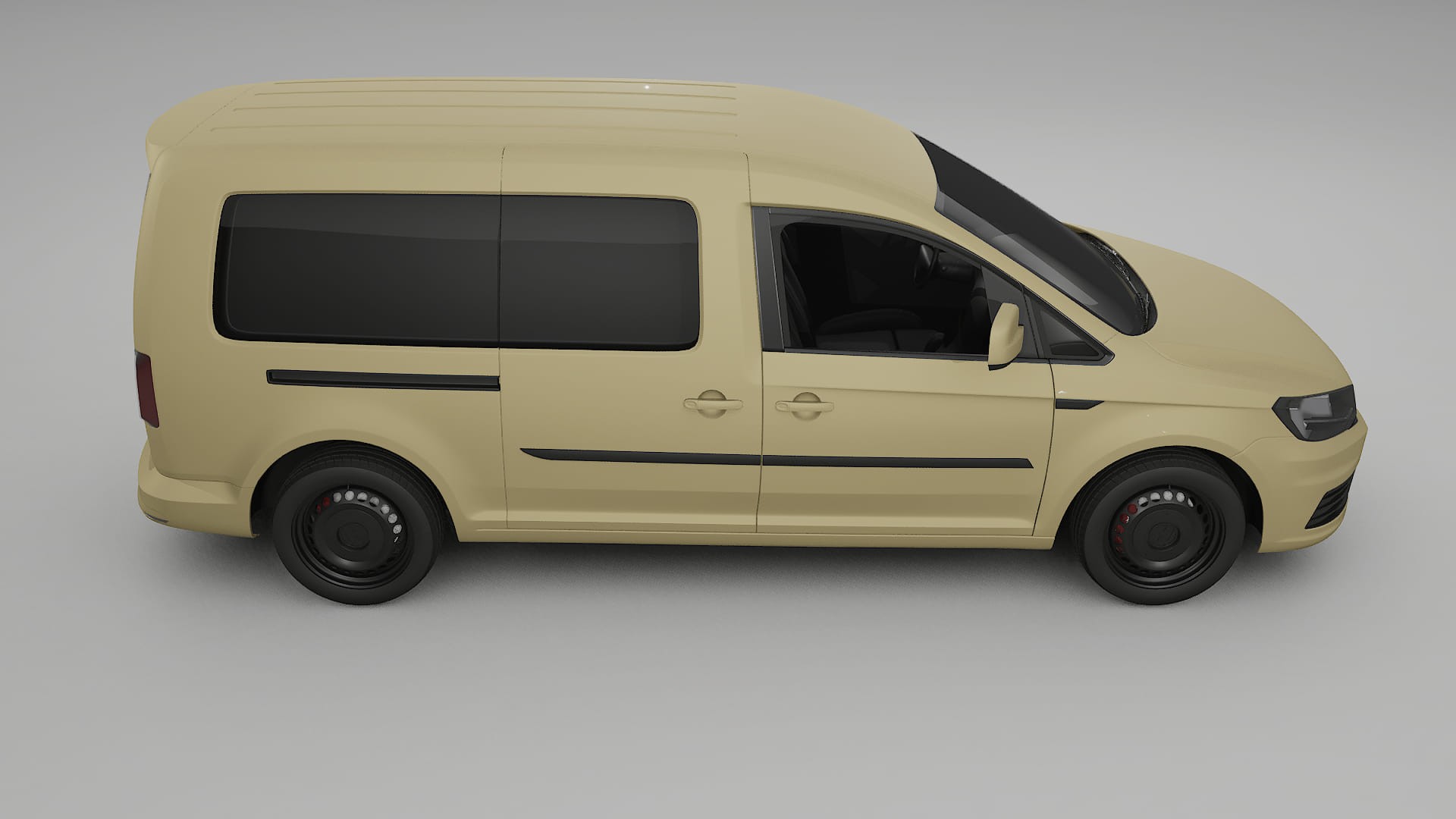 VW Caddy Maxi SB PPF Fólie | SAND TPU PPF - kompletní pre-cut kit