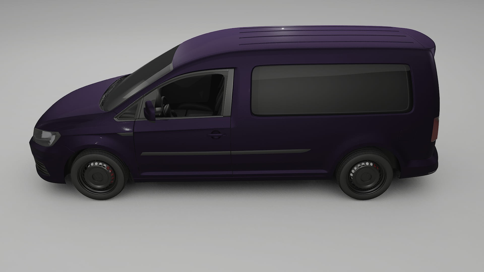 VW Caddy Maxi SB PPF Fólie | VIOLET TPU PPF - kompletní pre-cut kit