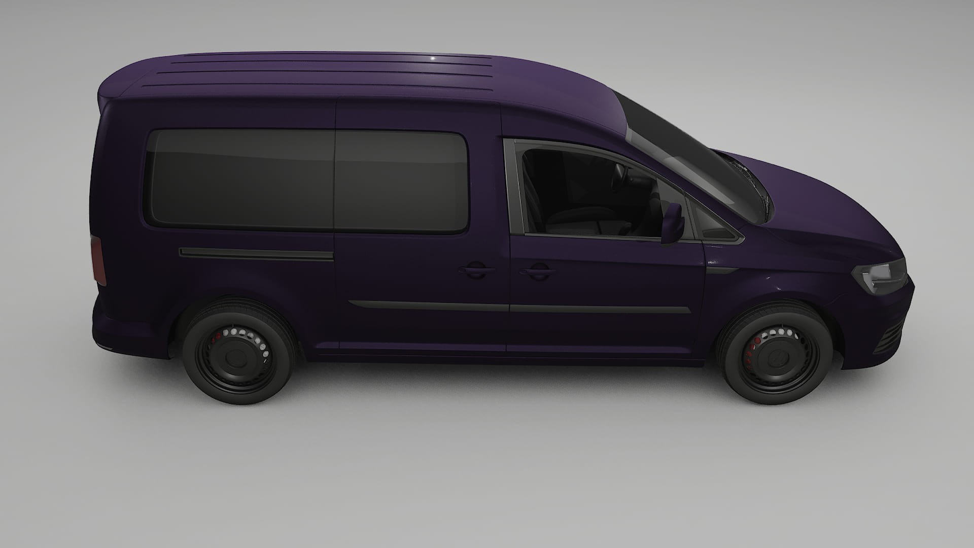 VW Caddy Maxi SB PPF Fólie | VIOLET TPU PPF - kompletní pre-cut kit