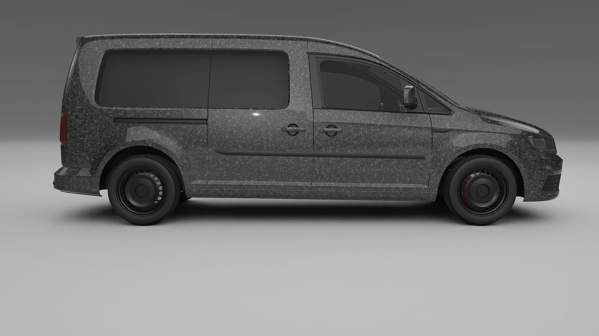 VW Caddy Maxi SB PPF Fólie | FORGED S TPU PPF - kompletní pre-cut kit