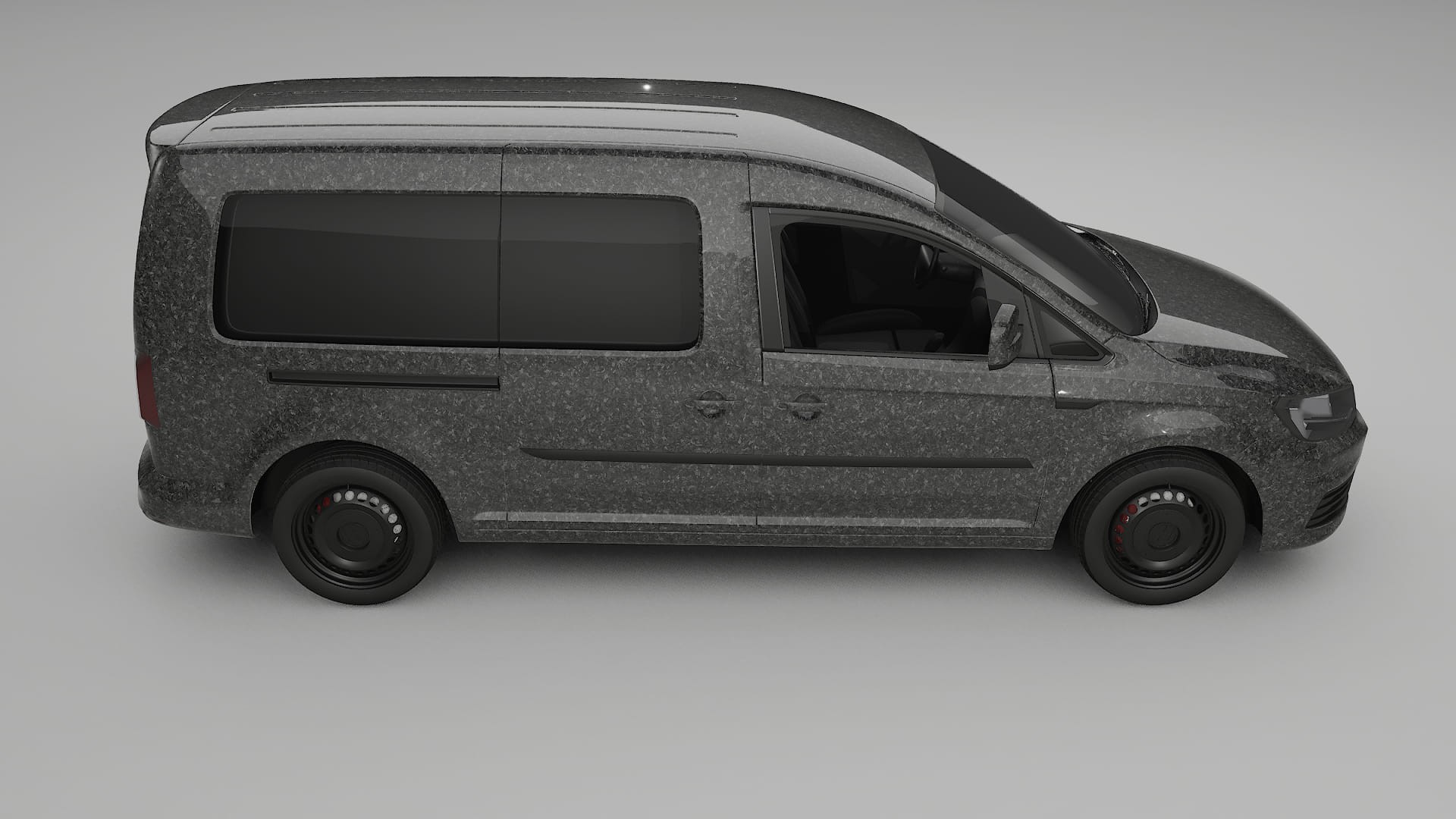 VW Caddy Maxi SB PPF Fólie | FORGED S TPU PPF - kompletní pre-cut kit