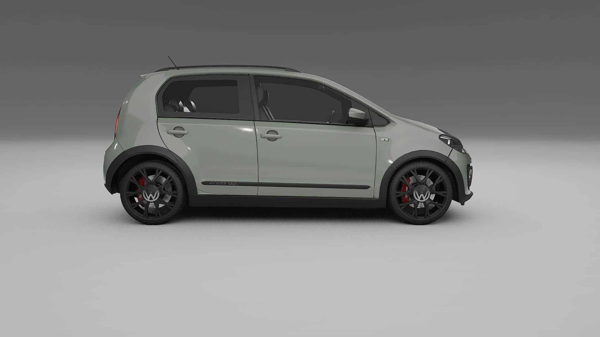 VW Cross Up PPF Fólie | SLATE TPU PPF - kompletní pre-cut kit