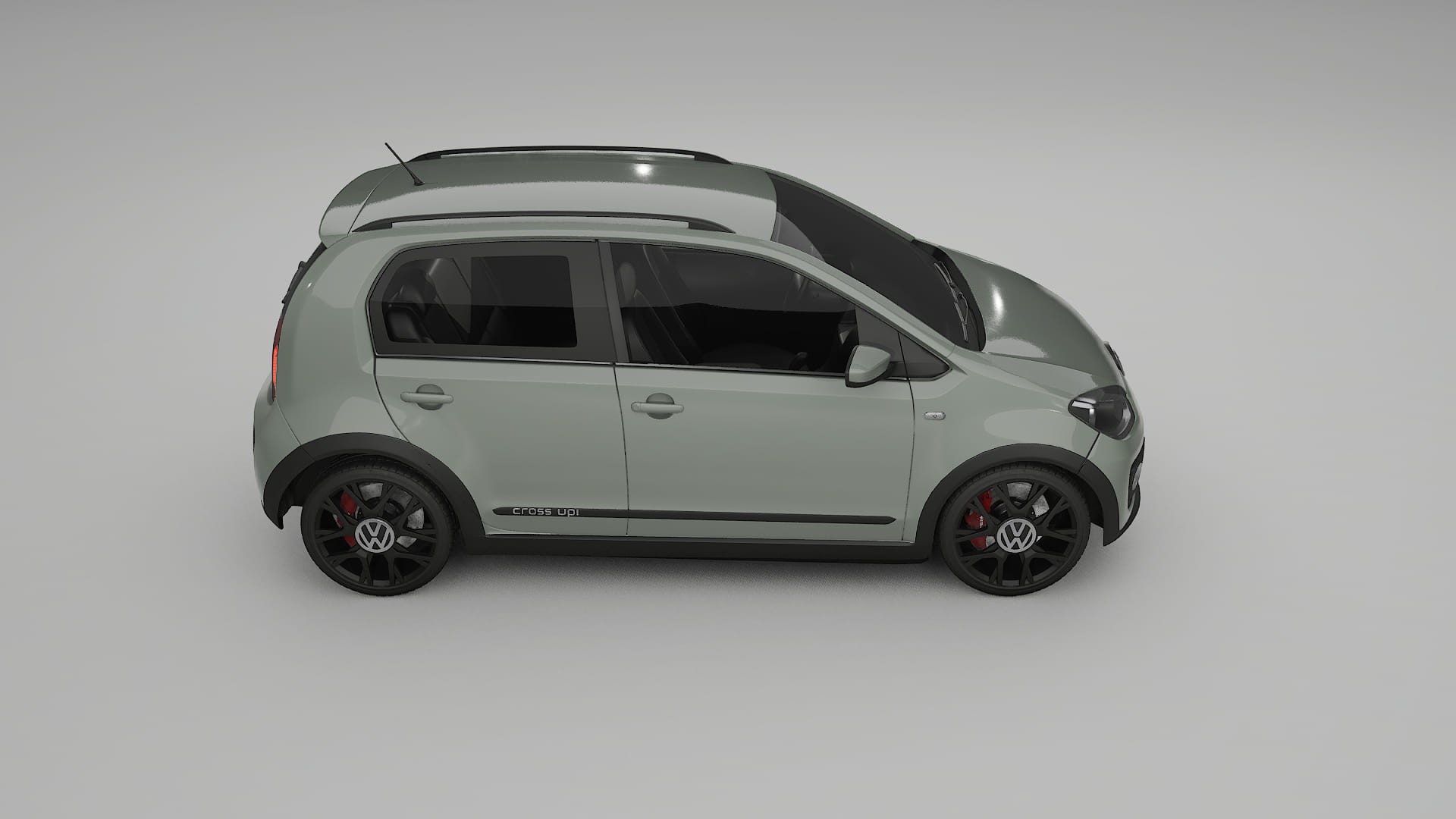 VW Cross Up PPF Fólie | SLATE TPU PPF - kompletní pre-cut kit