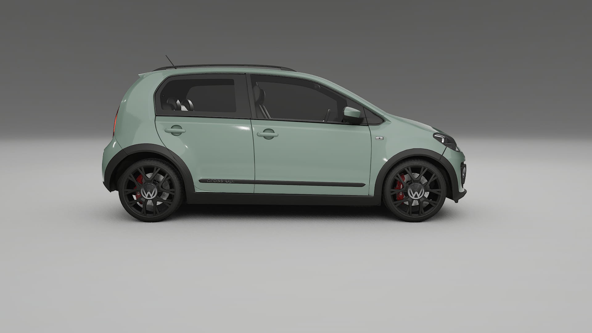 VW Cross Up PPF Fólie | CINDER TPU PPF - kompletní pre-cut kit
