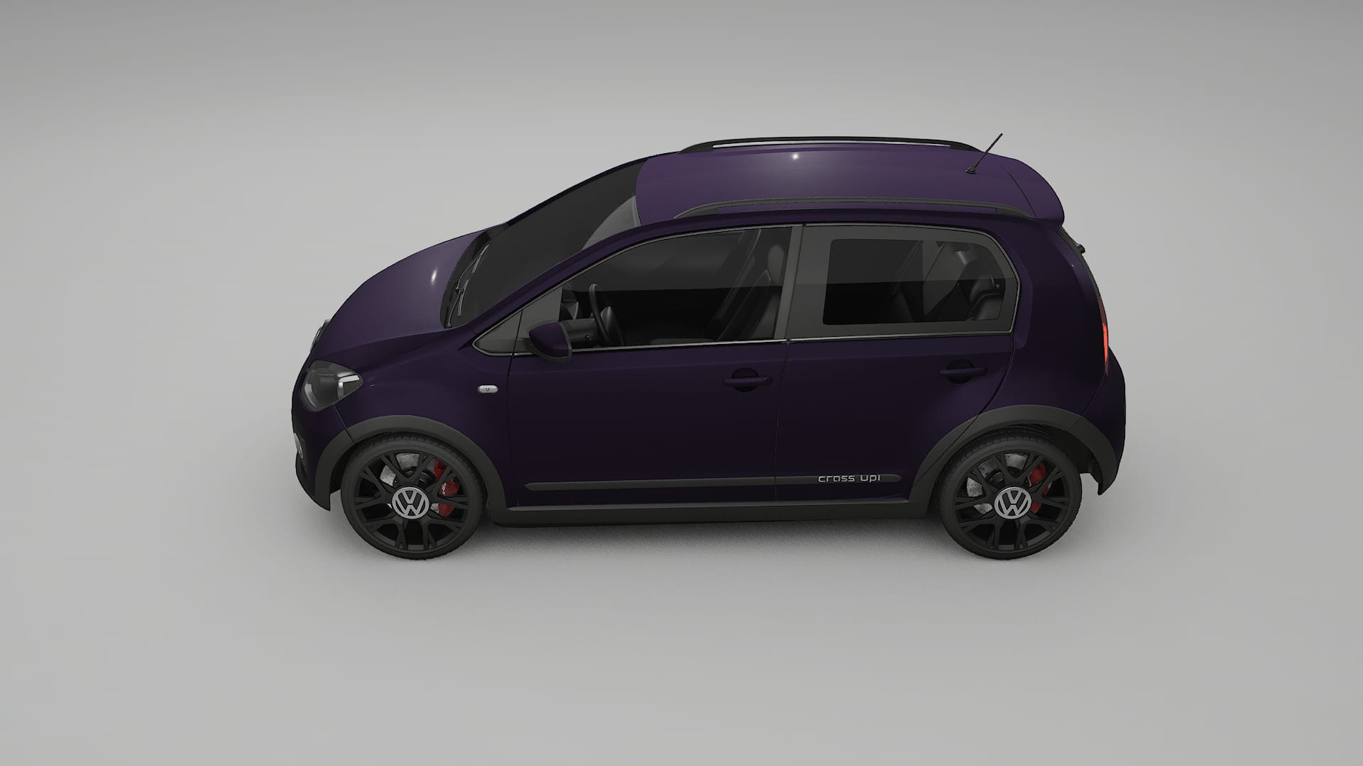 VW Cross Up PPF Fólie | VIOLET TPU PPF - kompletní pre-cut kit
