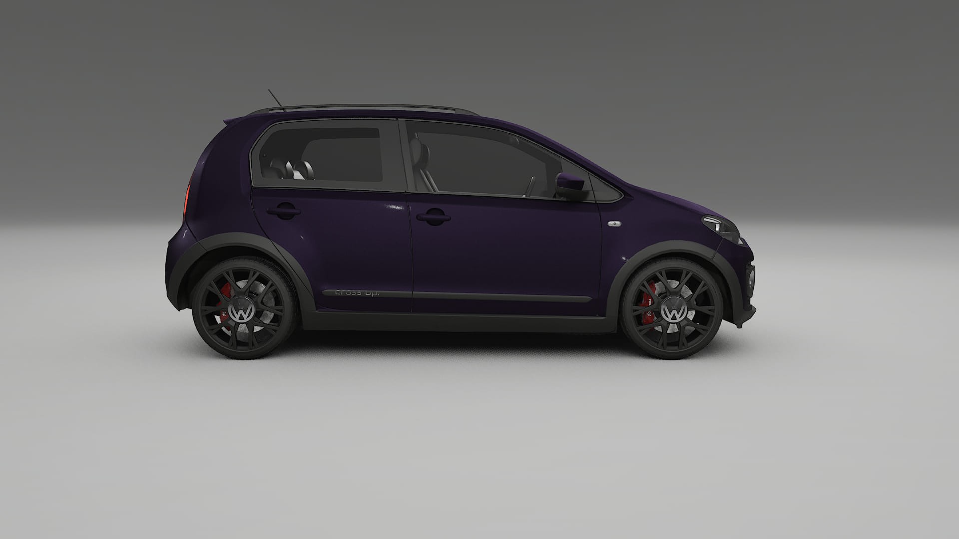 VW Cross Up PPF Fólie | VIOLET TPU PPF - kompletní pre-cut kit