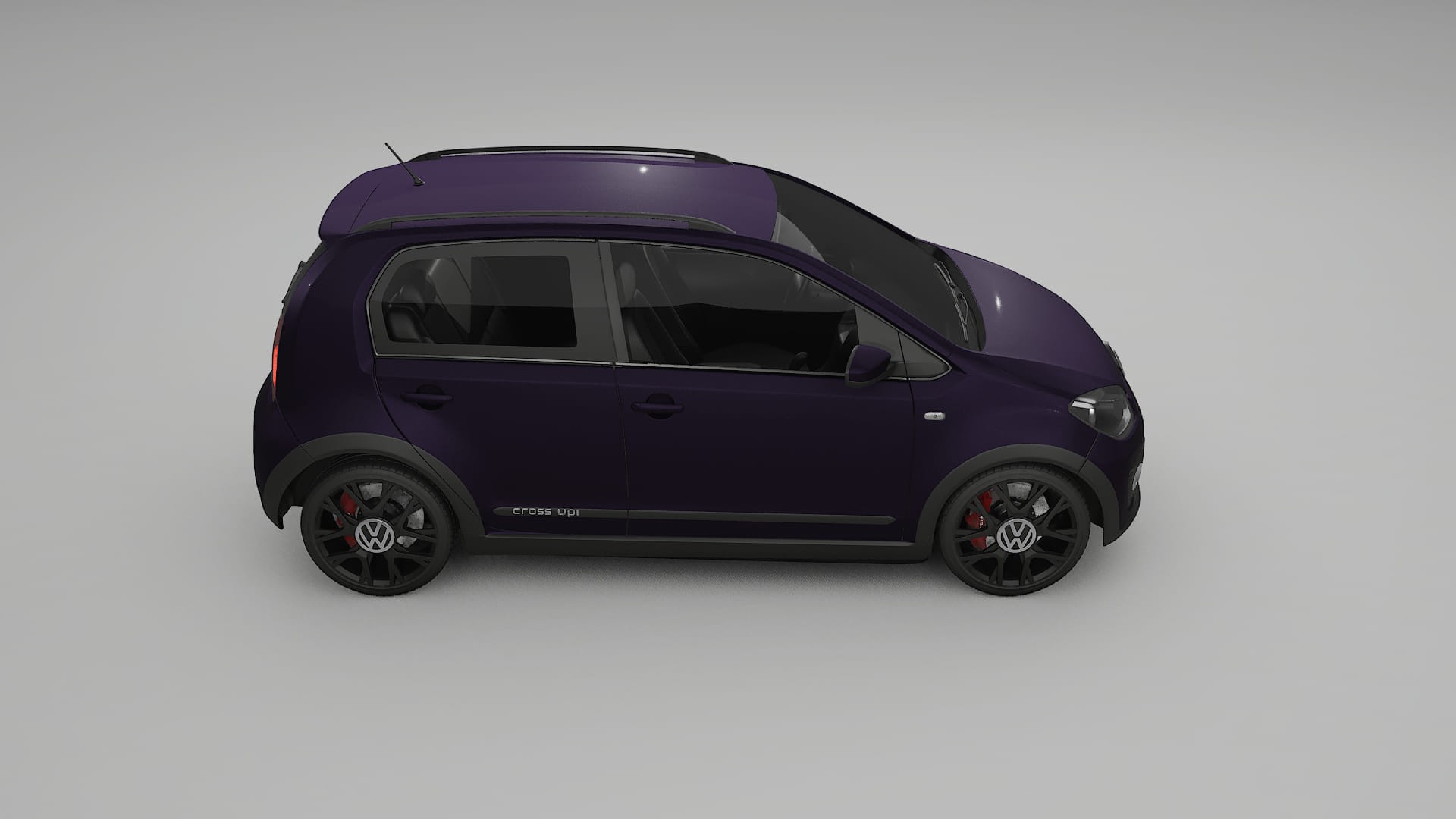 VW Cross Up PPF Fólie | VIOLET TPU PPF - kompletní pre-cut kit