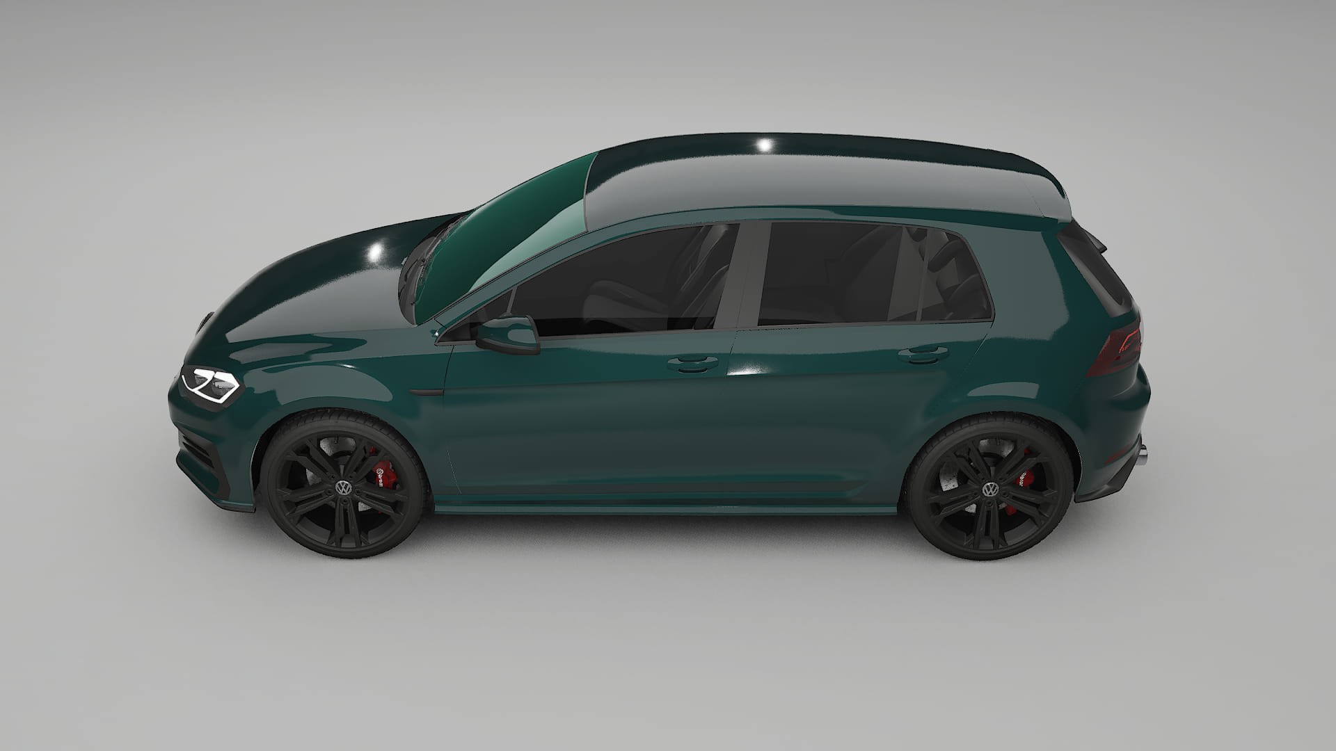 VW Golf Mk7 PPF Fólie | INFERNO TPU PPF - kompletní pre-cut kit