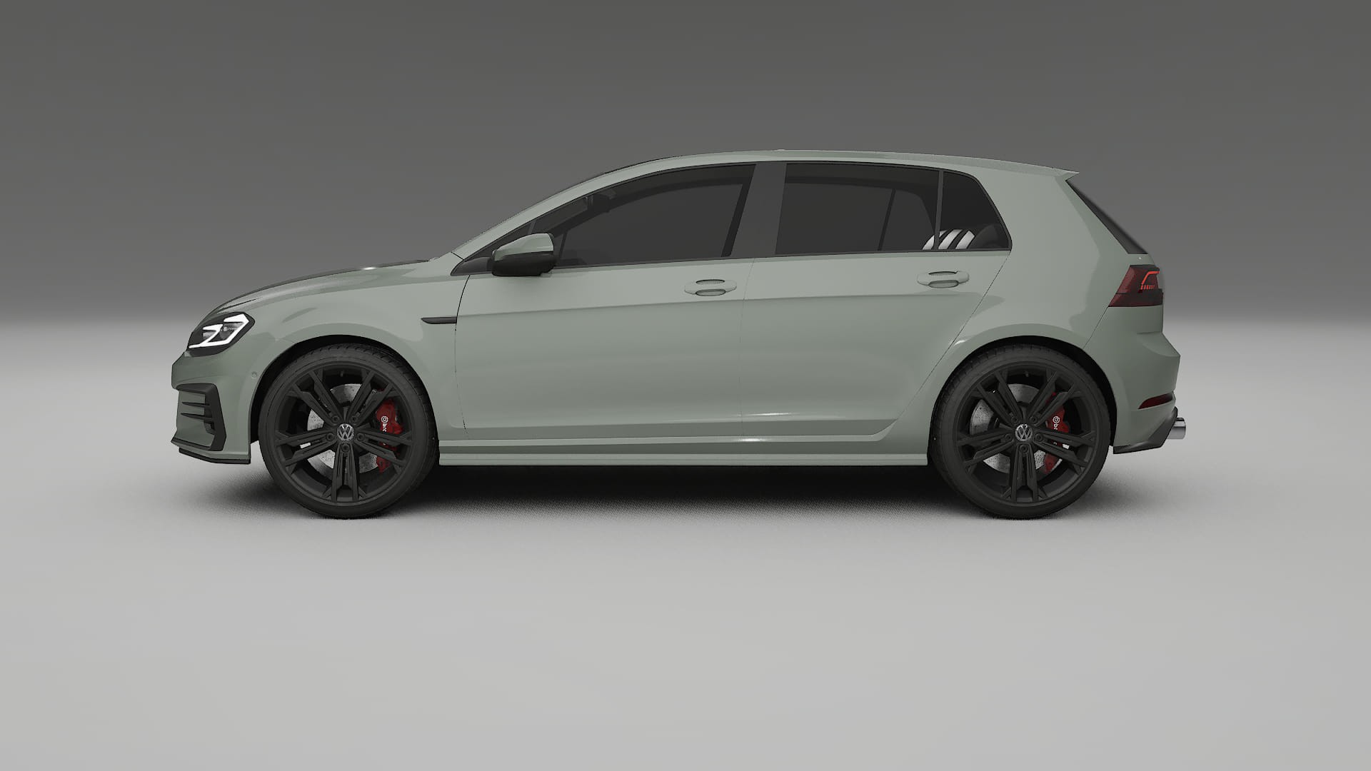 VW Golf Mk7 PPF Fólie | SLATE TPU PPF - kompletní pre-cut kit