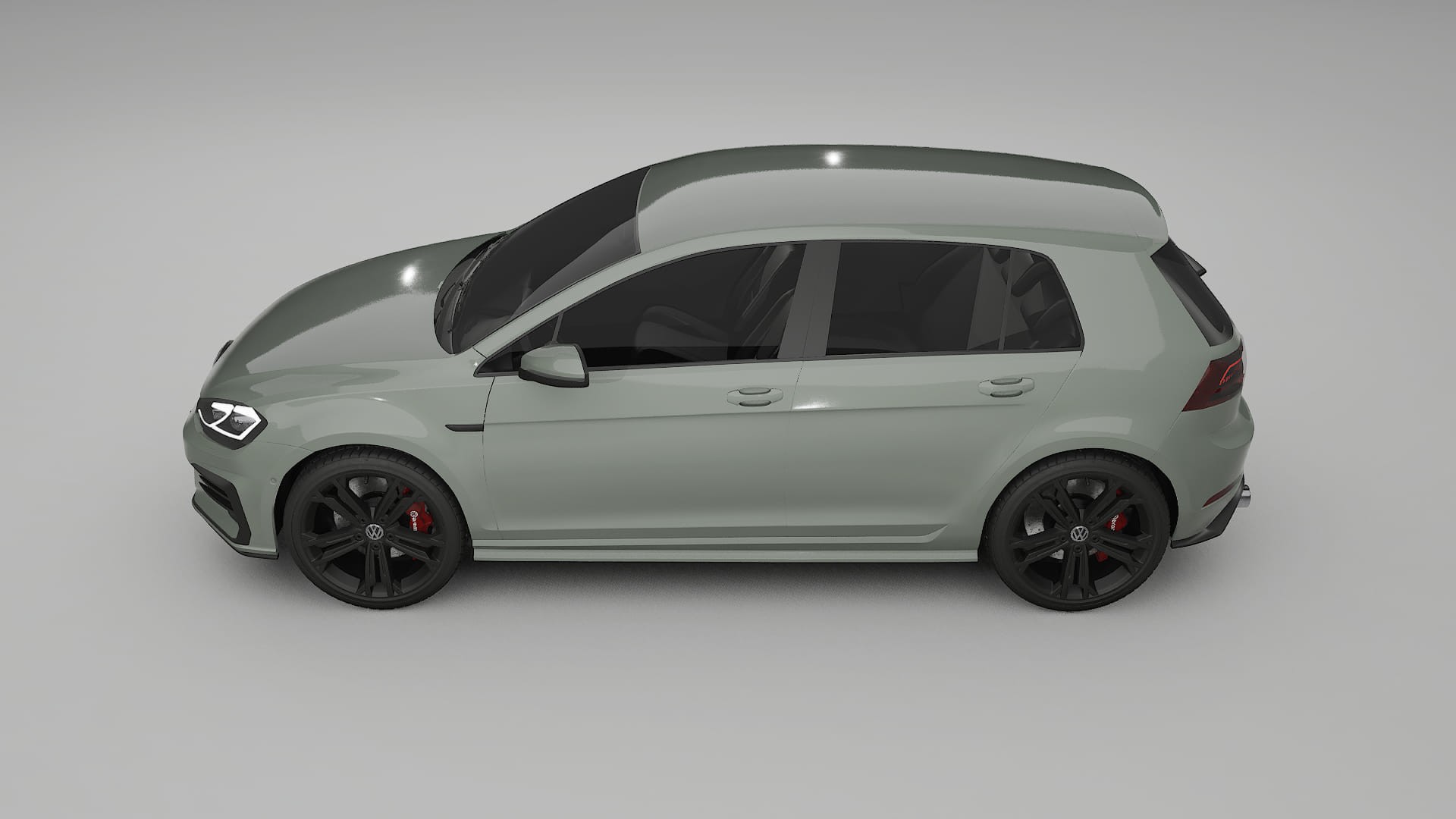 VW Golf Mk7 PPF Fólie | SLATE TPU PPF - kompletní pre-cut kit