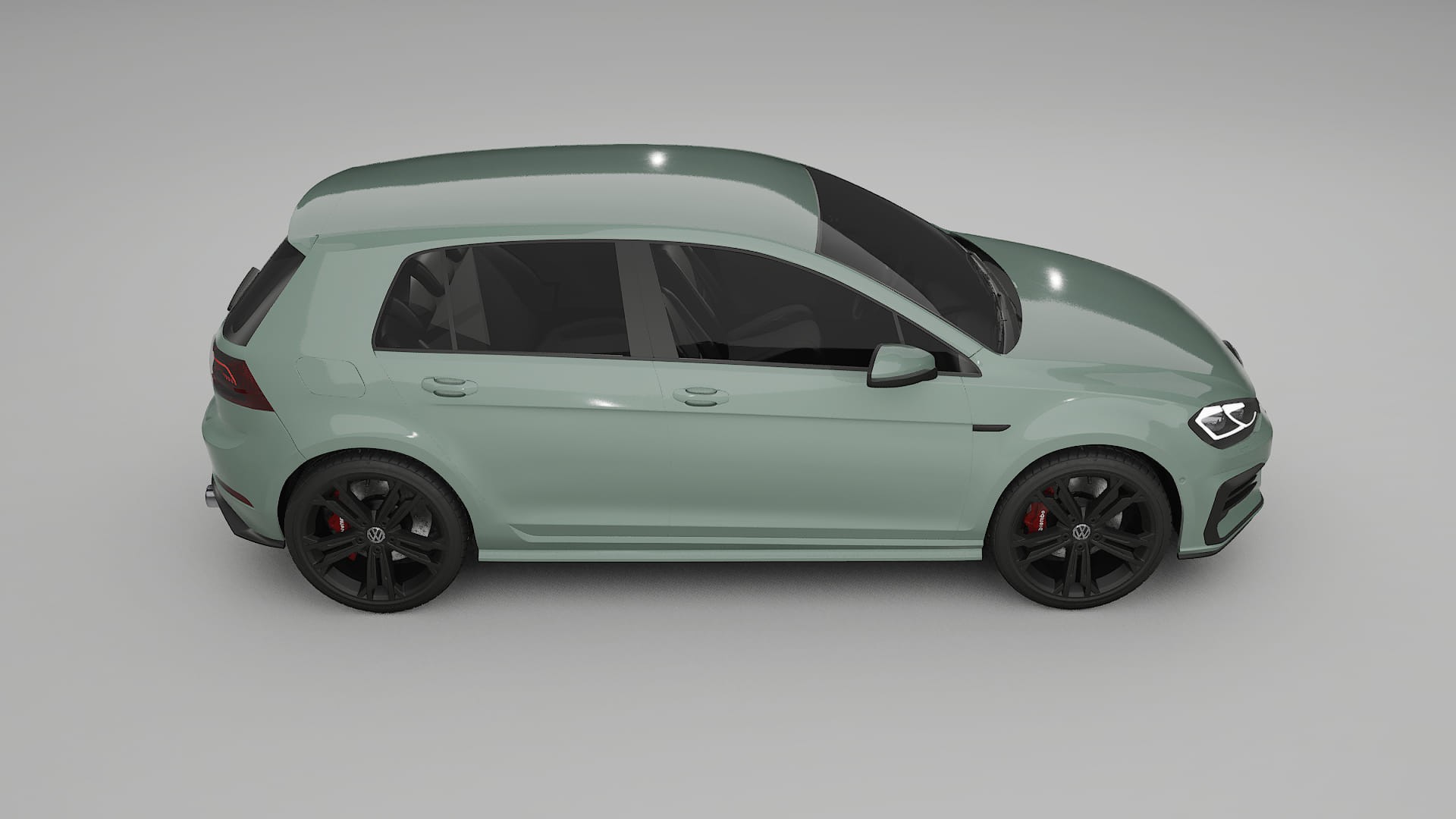 VW Golf Mk7 PPF Fólie | CINDER TPU PPF - kompletní pre-cut kit