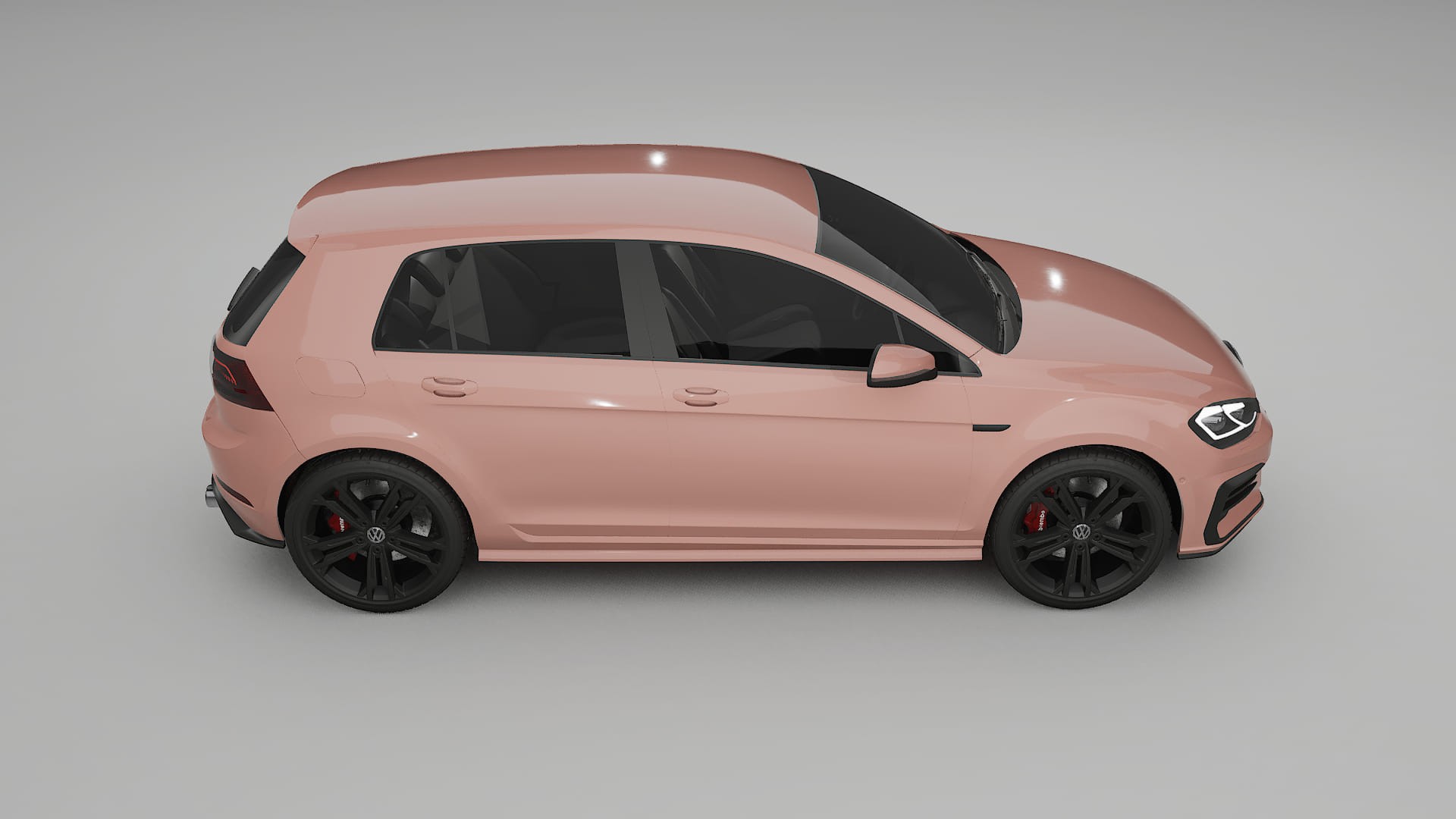 VW Golf Mk7 PPF Fólie | BLUSH TPU PPF - kompletní pre-cut kit