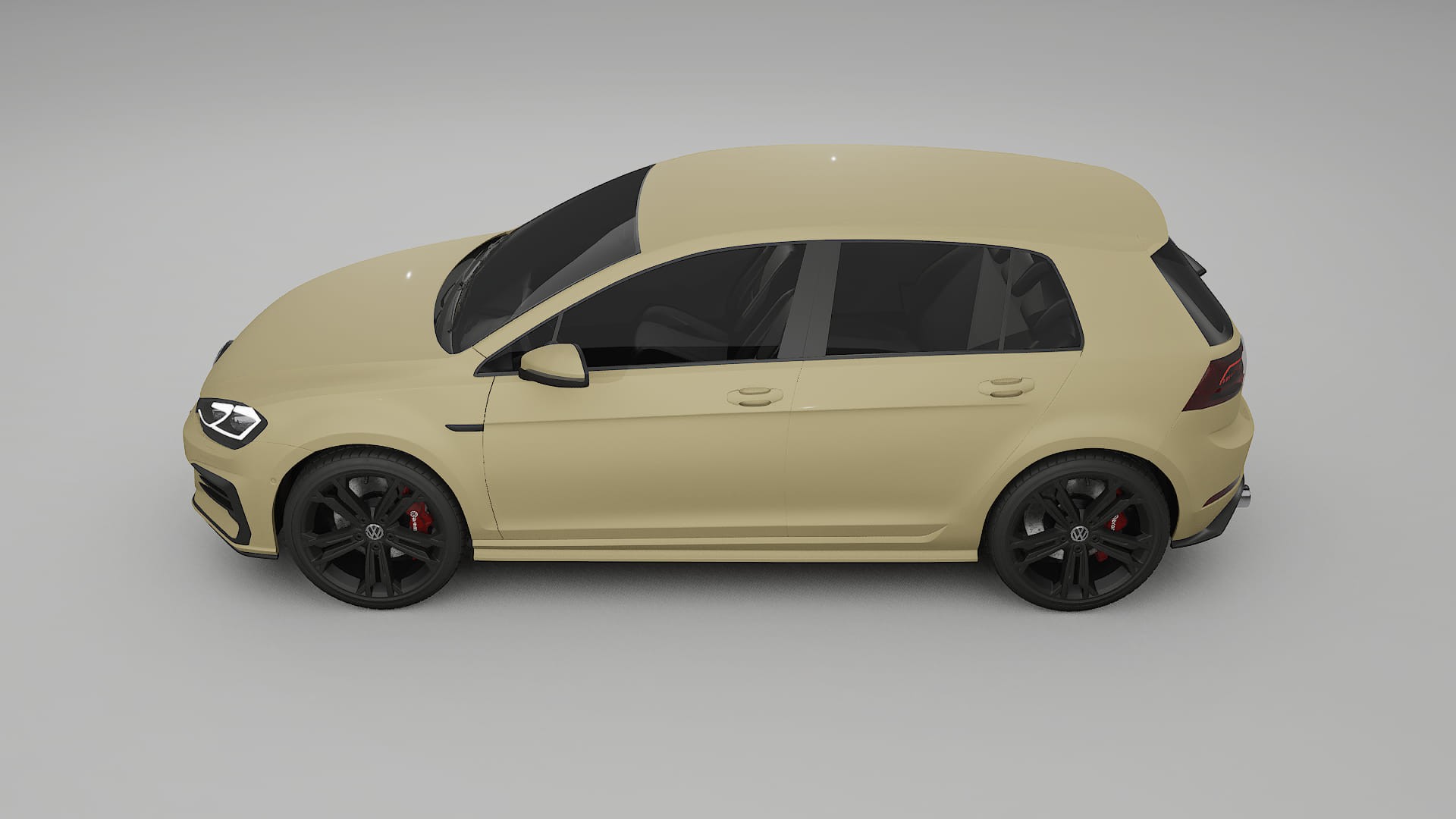 VW Golf Mk7 PPF Fólie | SAND TPU PPF - kompletní pre-cut kit