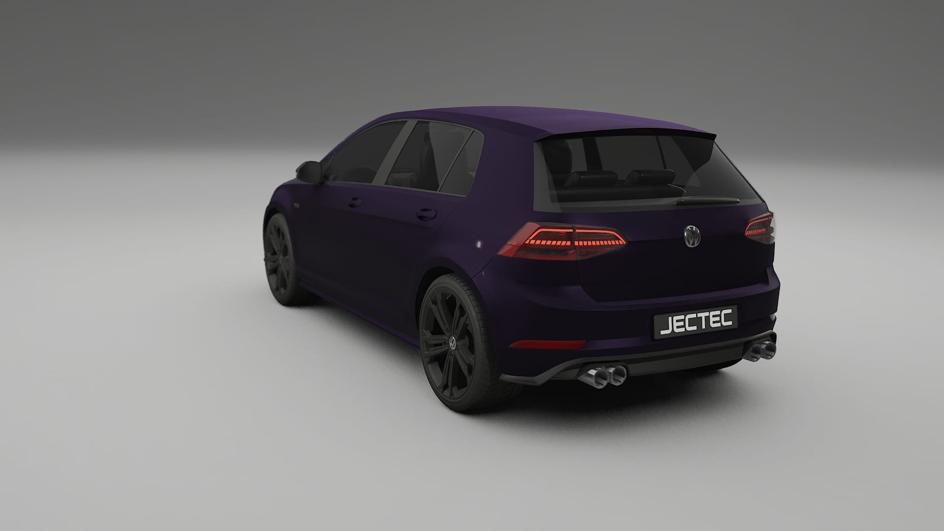 VW Golf Mk7 PPF Fólie | VIOLET TPU PPF - kompletní pre-cut kit