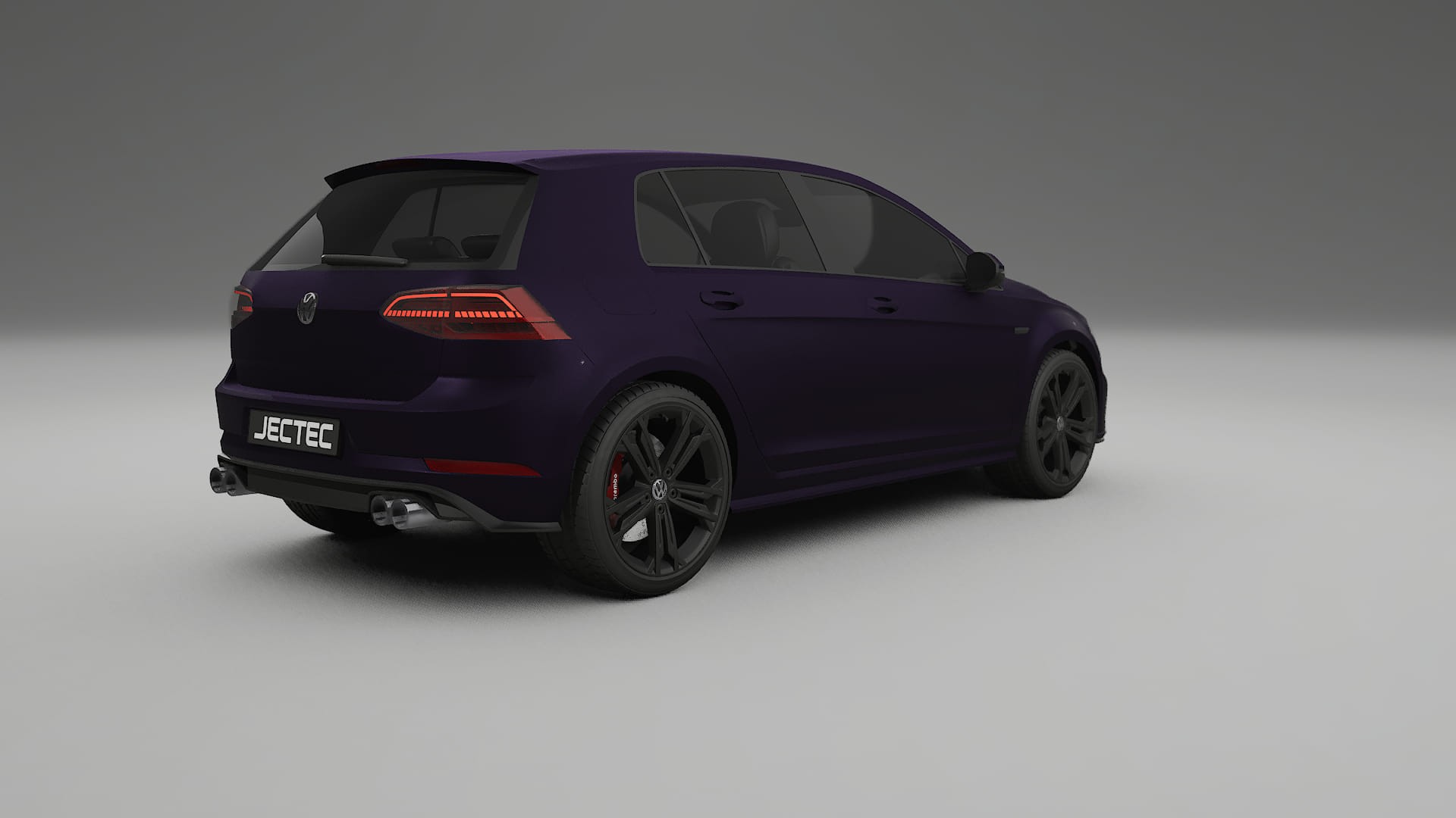 VW Golf Mk7 PPF Fólie | VIOLET TPU PPF - kompletní pre-cut kit