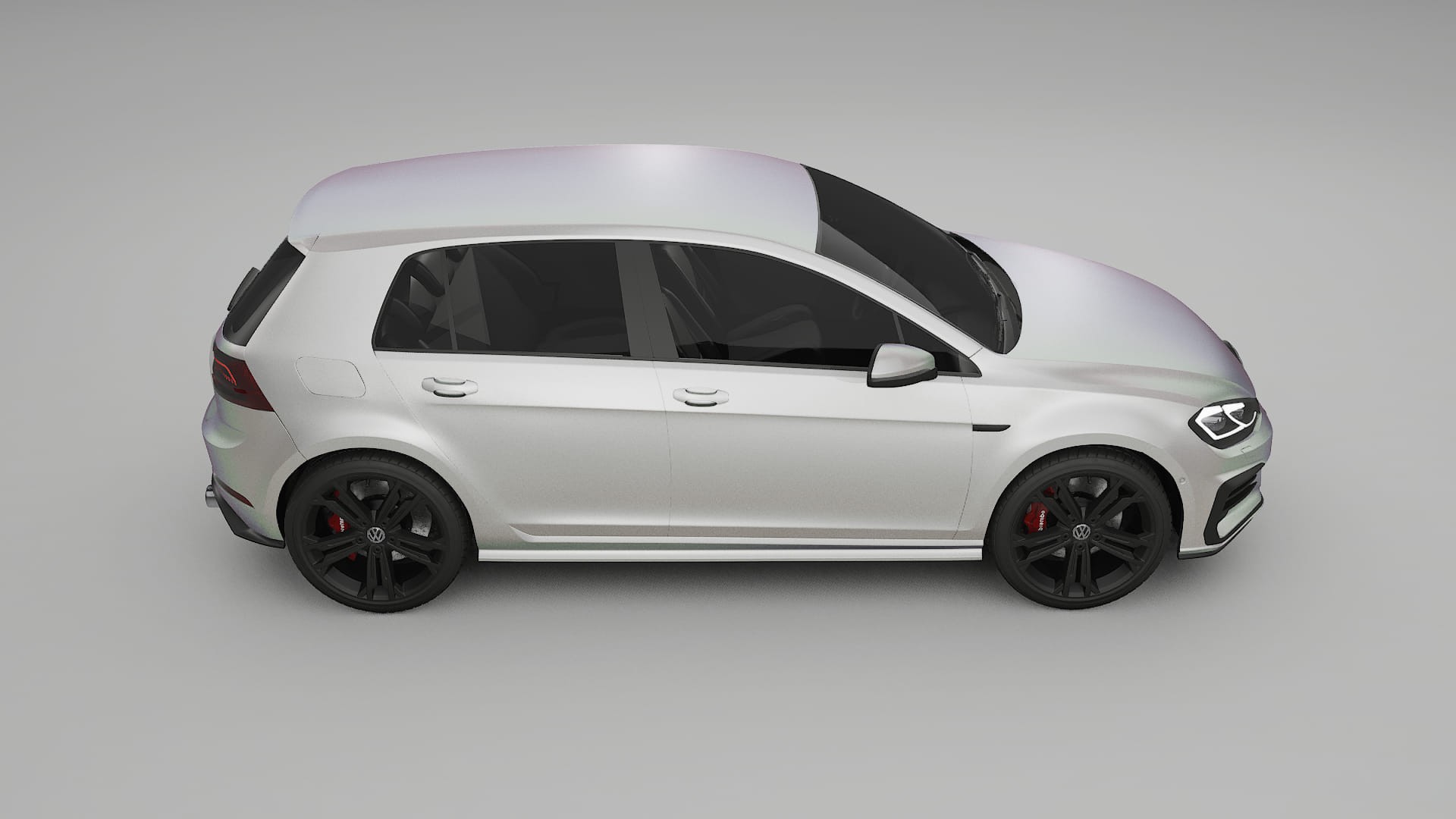 VW Golf Mk7 PPF Fólie | NEBULA TPU PPF - kompletní pre-cut kit