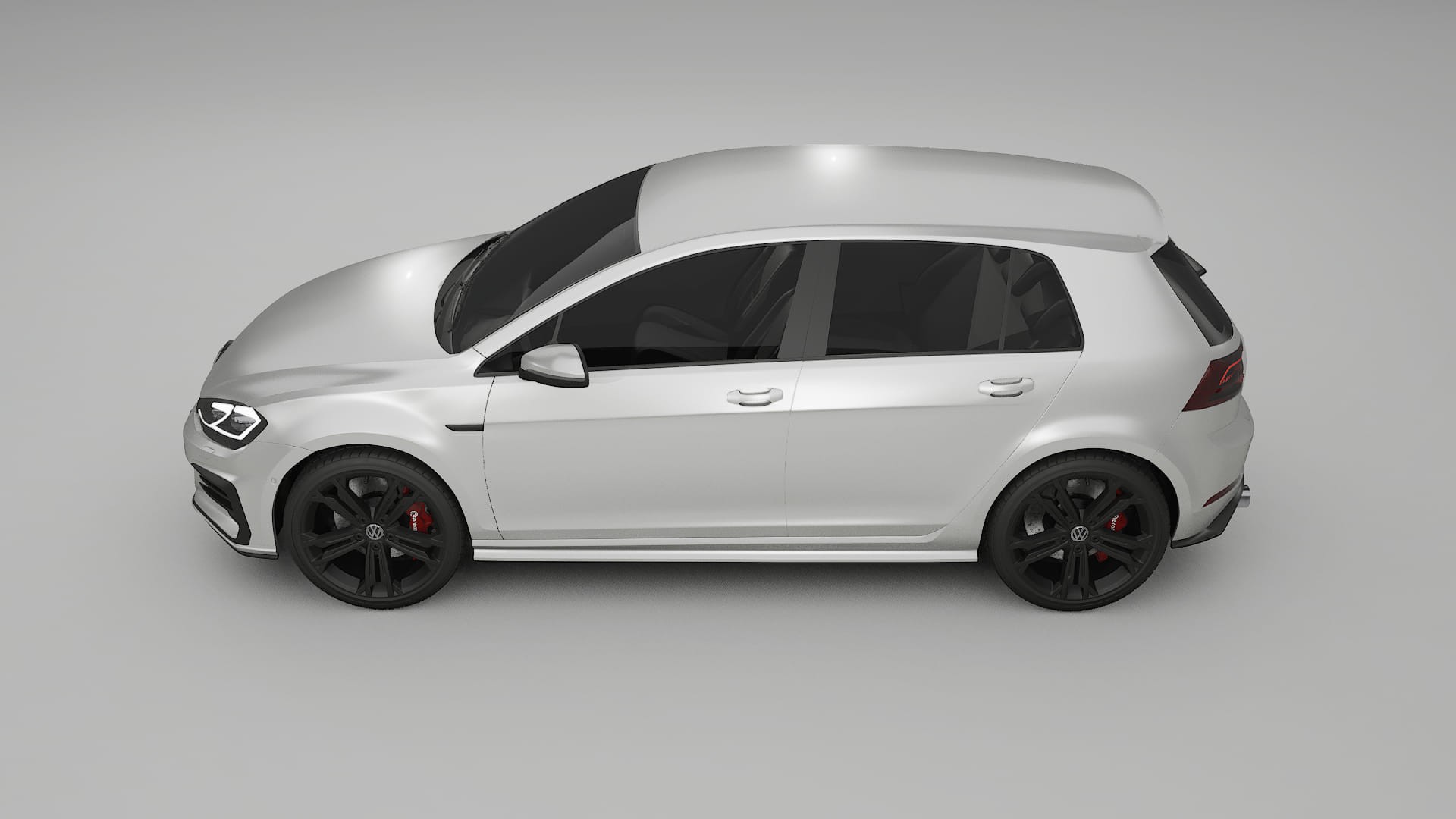 VW Golf Mk7 PPF Fólie | OPAL TPU PPF - kompletní pre-cut kit