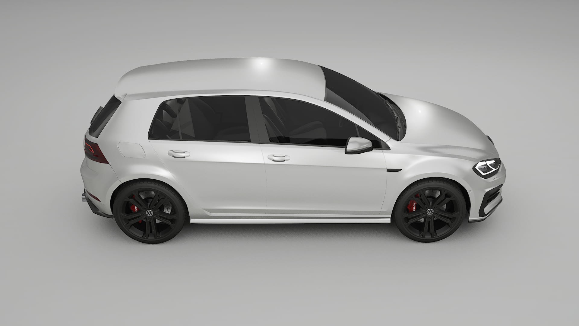 VW Golf Mk7 PPF Fólie | OPAL TPU PPF - kompletní pre-cut kit
