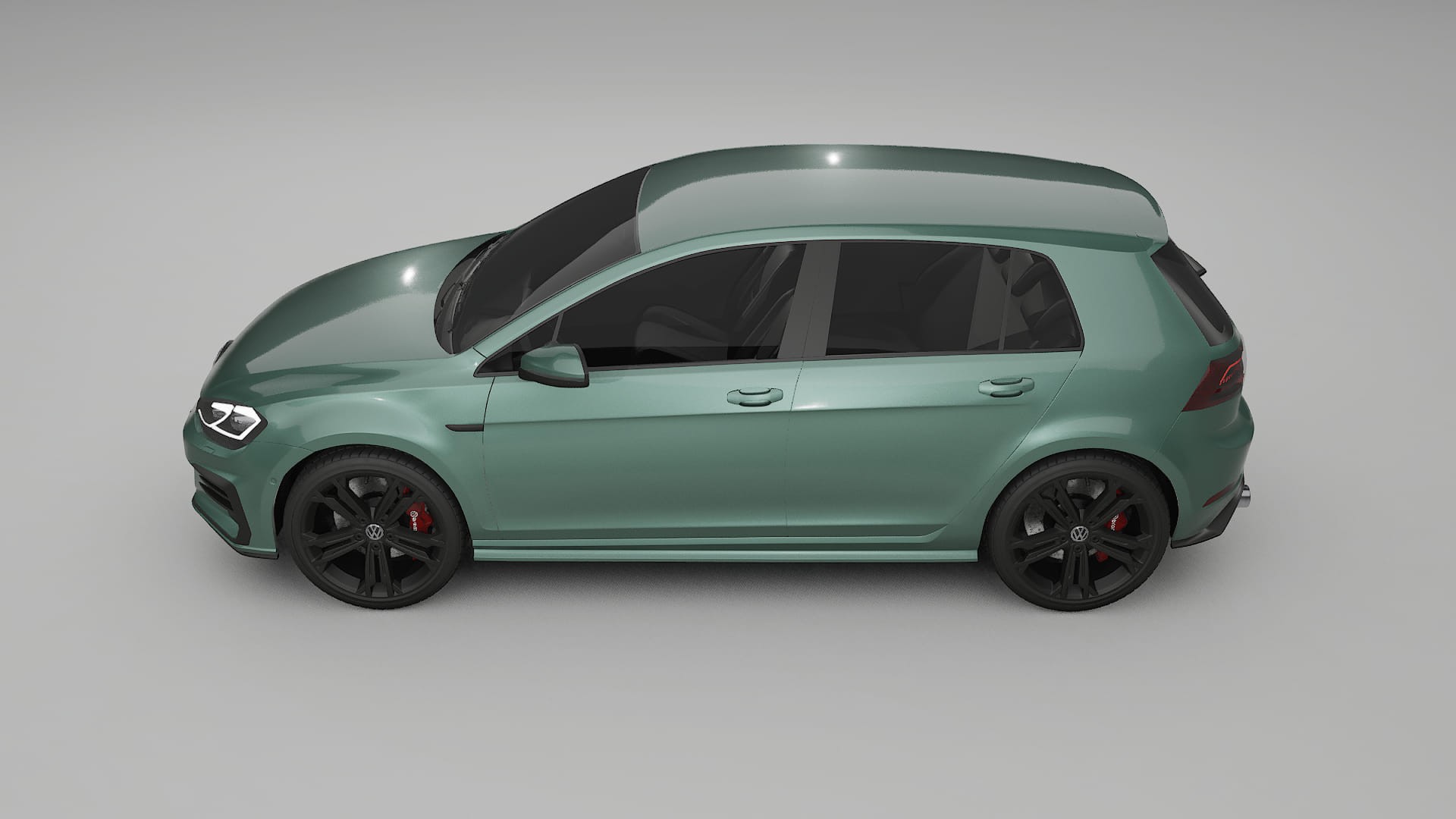 VW Golf Mk7 PPF Fólie | EVERGREEN TPU PPF - kompletní pre-cut kit