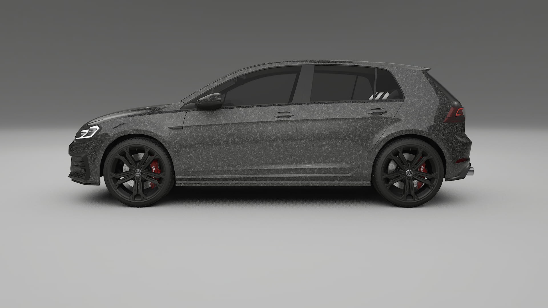 VW Golf Mk7 PPF Fólie | FORGED S TPU PPF - kompletní pre-cut kit