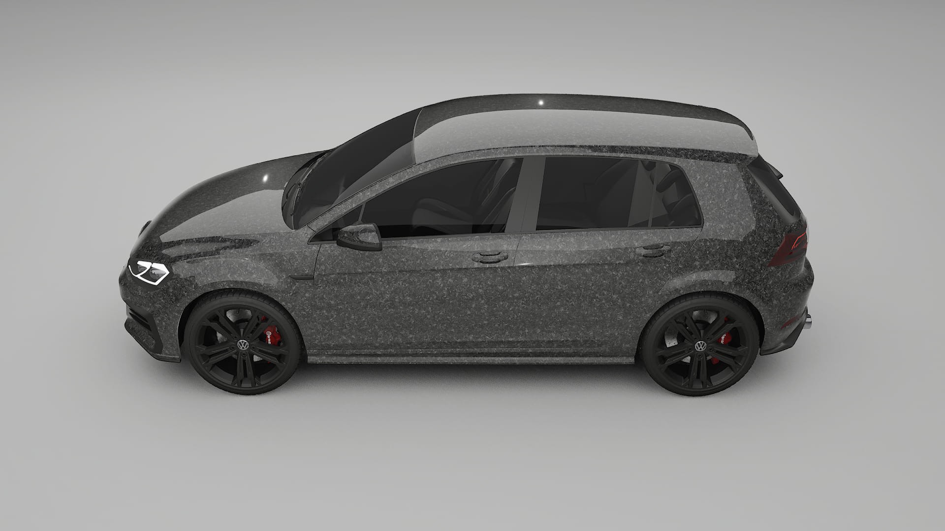 VW Golf Mk7 PPF Fólie | FORGED S TPU PPF - kompletní pre-cut kit