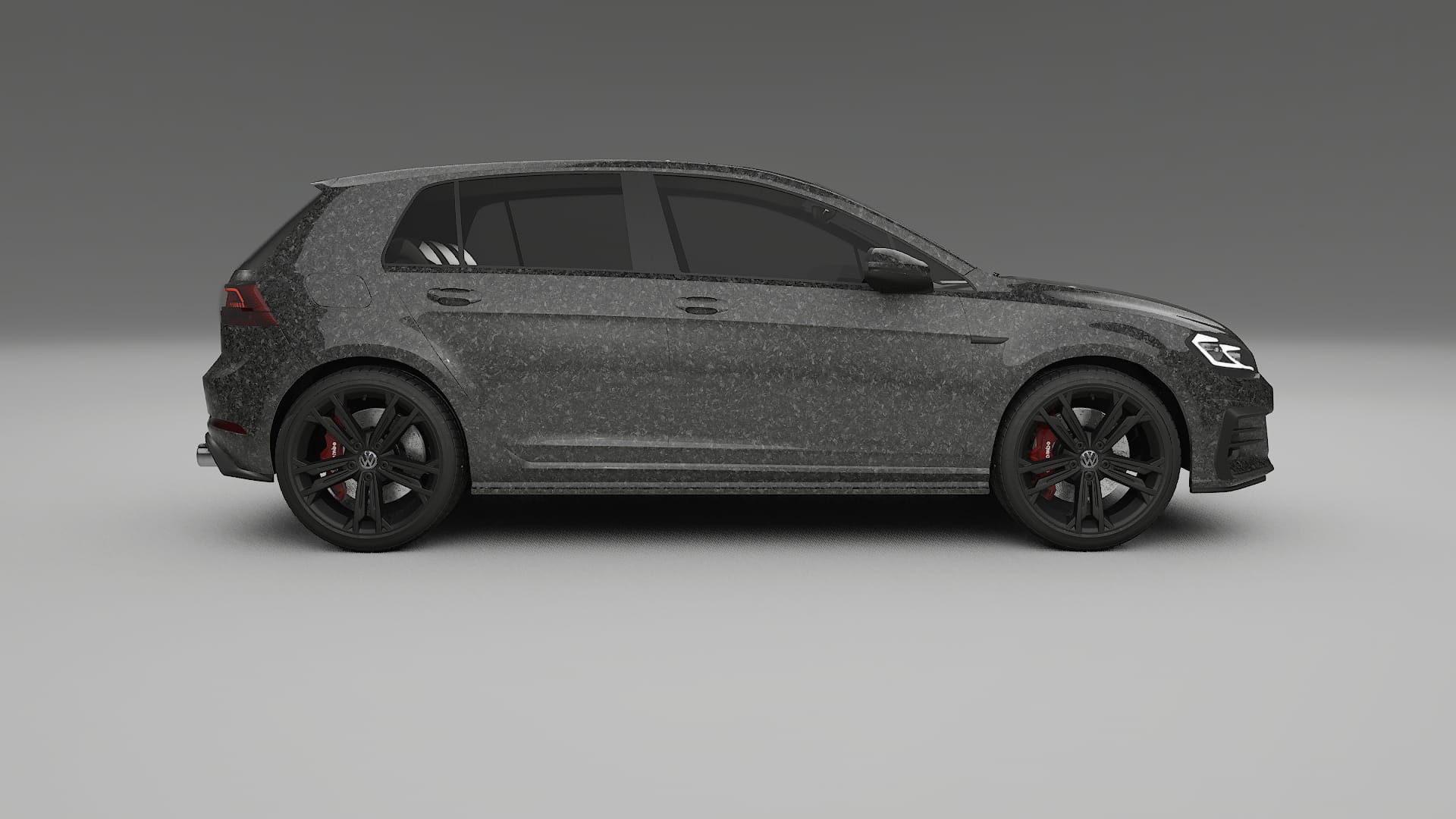 VW Golf Mk7 PPF Fólie | FORGED S TPU PPF - kompletní pre-cut kit