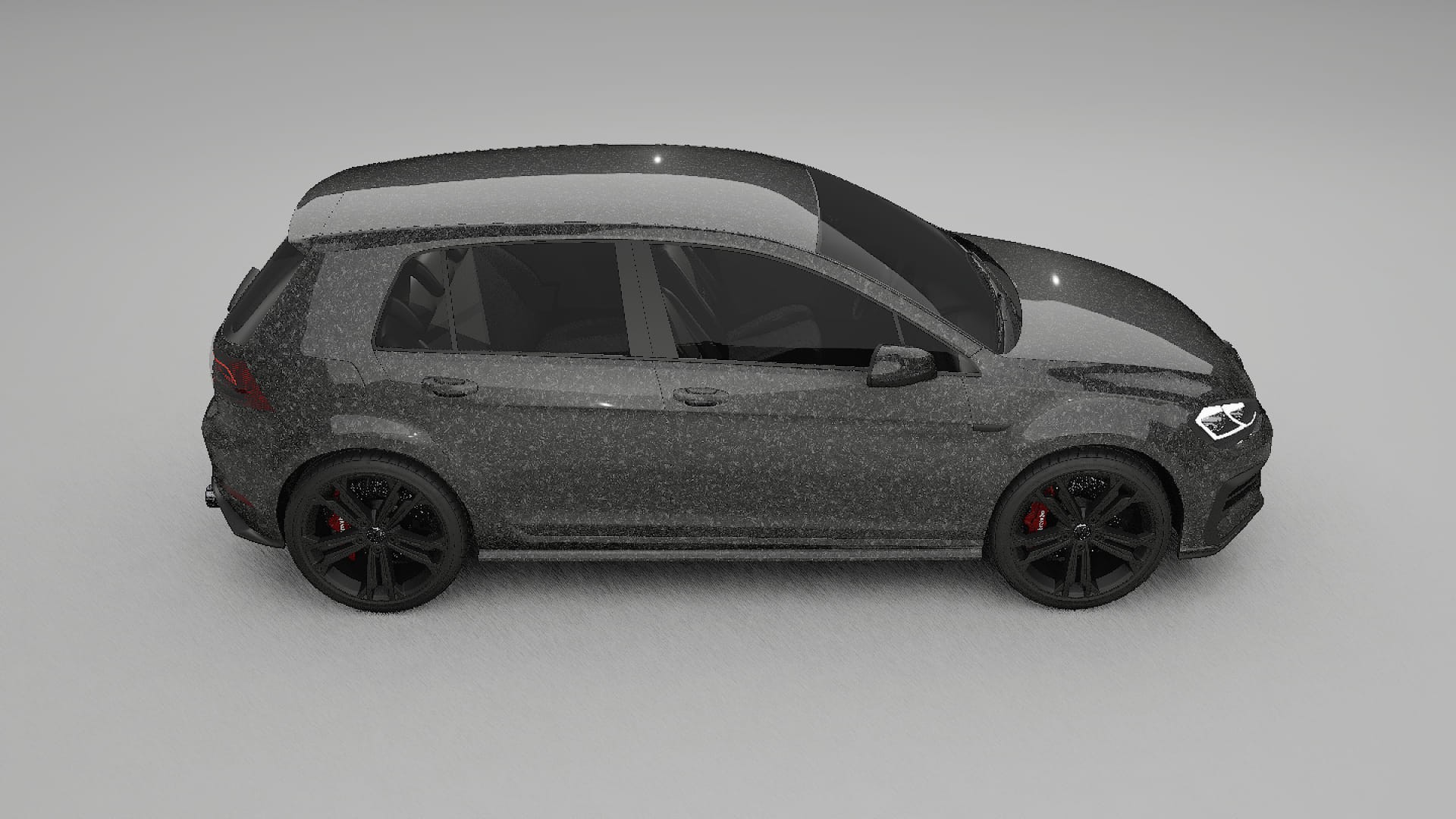 VW Golf Mk7 PPF Fólie | FORGED S TPU PPF - kompletní pre-cut kit