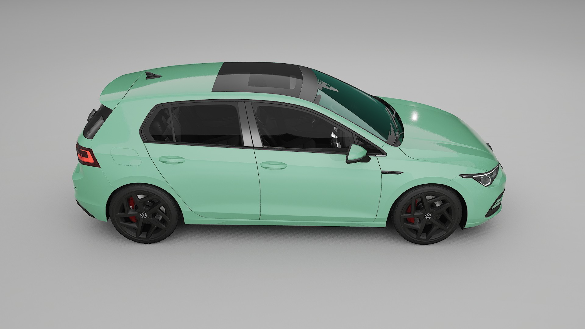 VW Golf Mk8 PPF Fólie | DUSTY TPU PPF - kompletní pre-cut kit