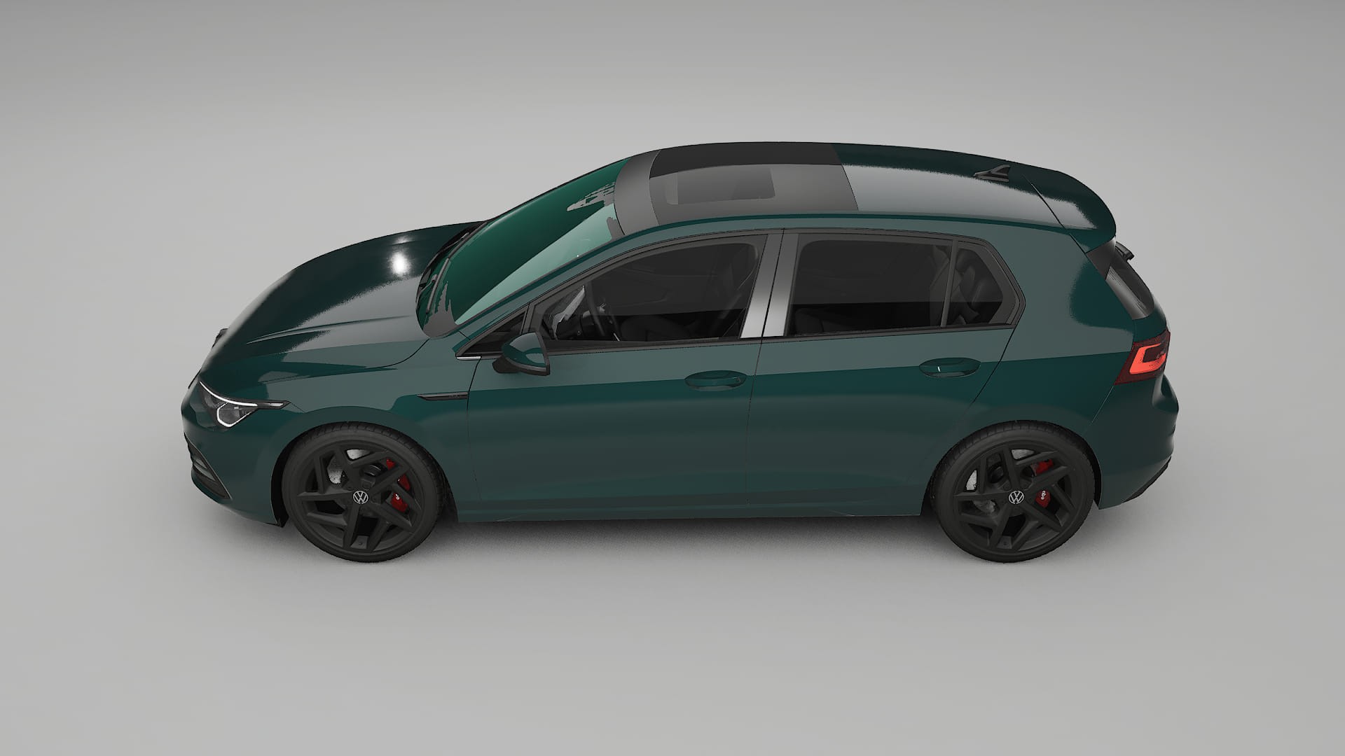 VW Golf Mk8 PPF Fólie | INFERNO TPU PPF - kompletní pre-cut kit