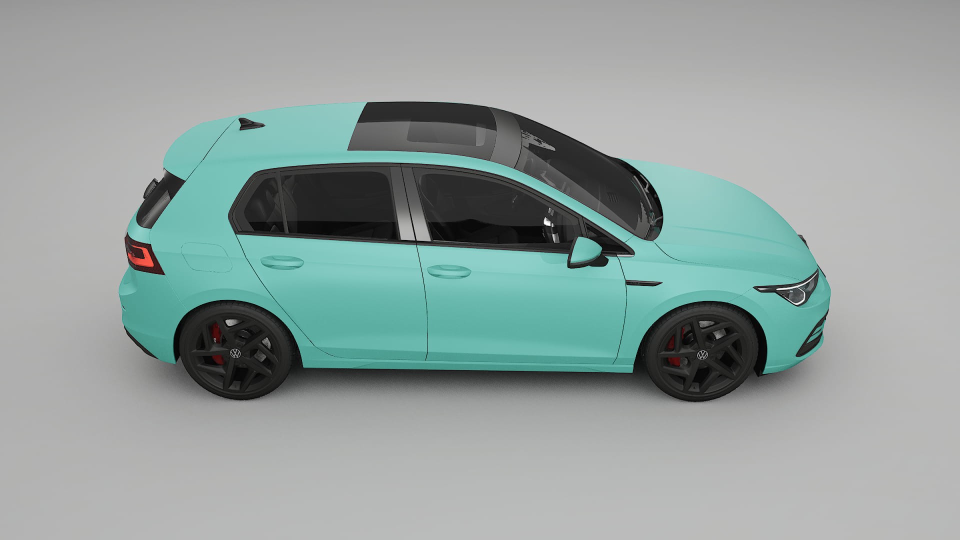 VW Golf Mk8 PPF Fólie | FROST TPU PPF - kompletní pre-cut kit