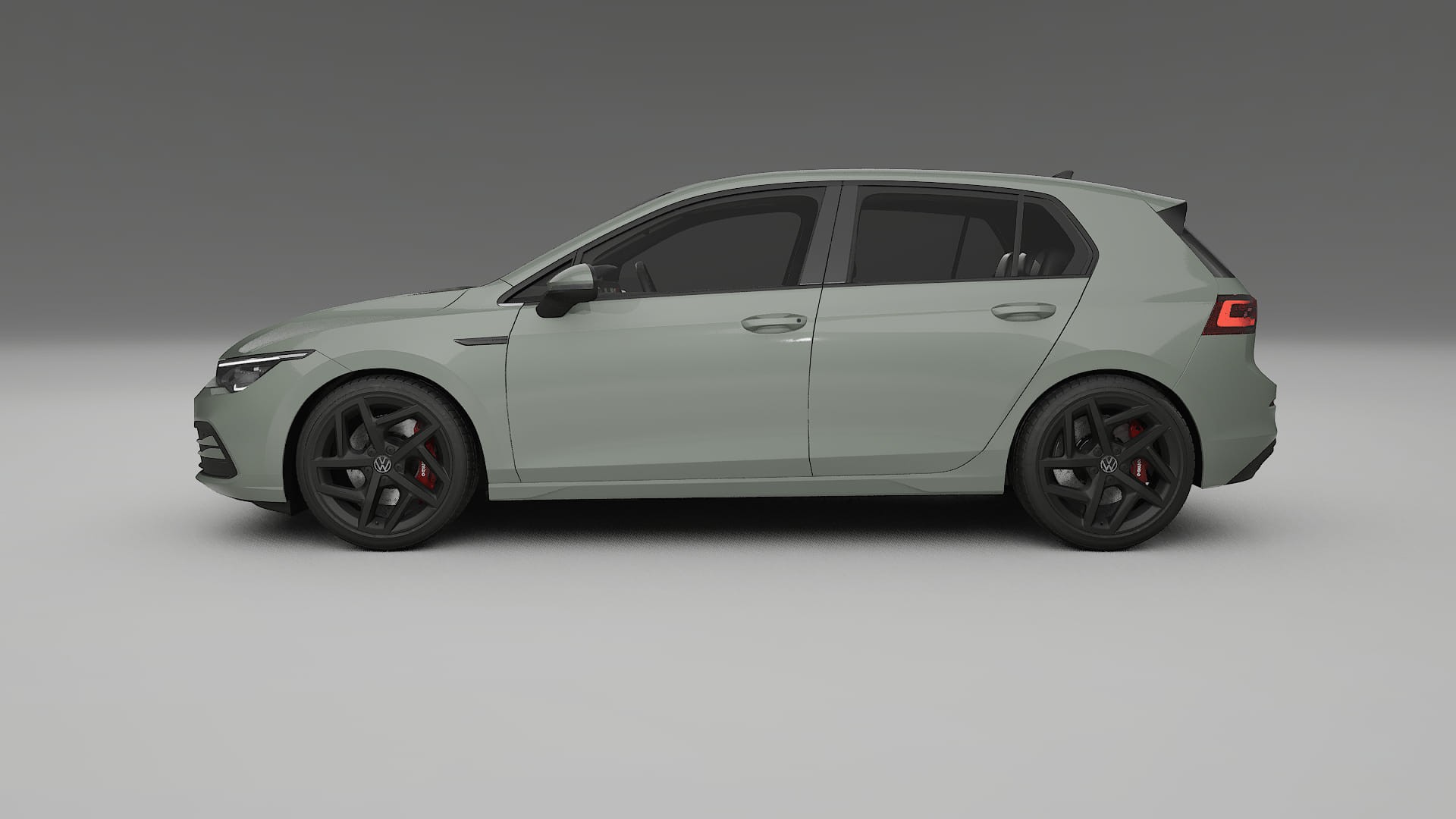 VW Golf Mk8 PPF Fólie | SLATE TPU PPF - kompletní pre-cut kit