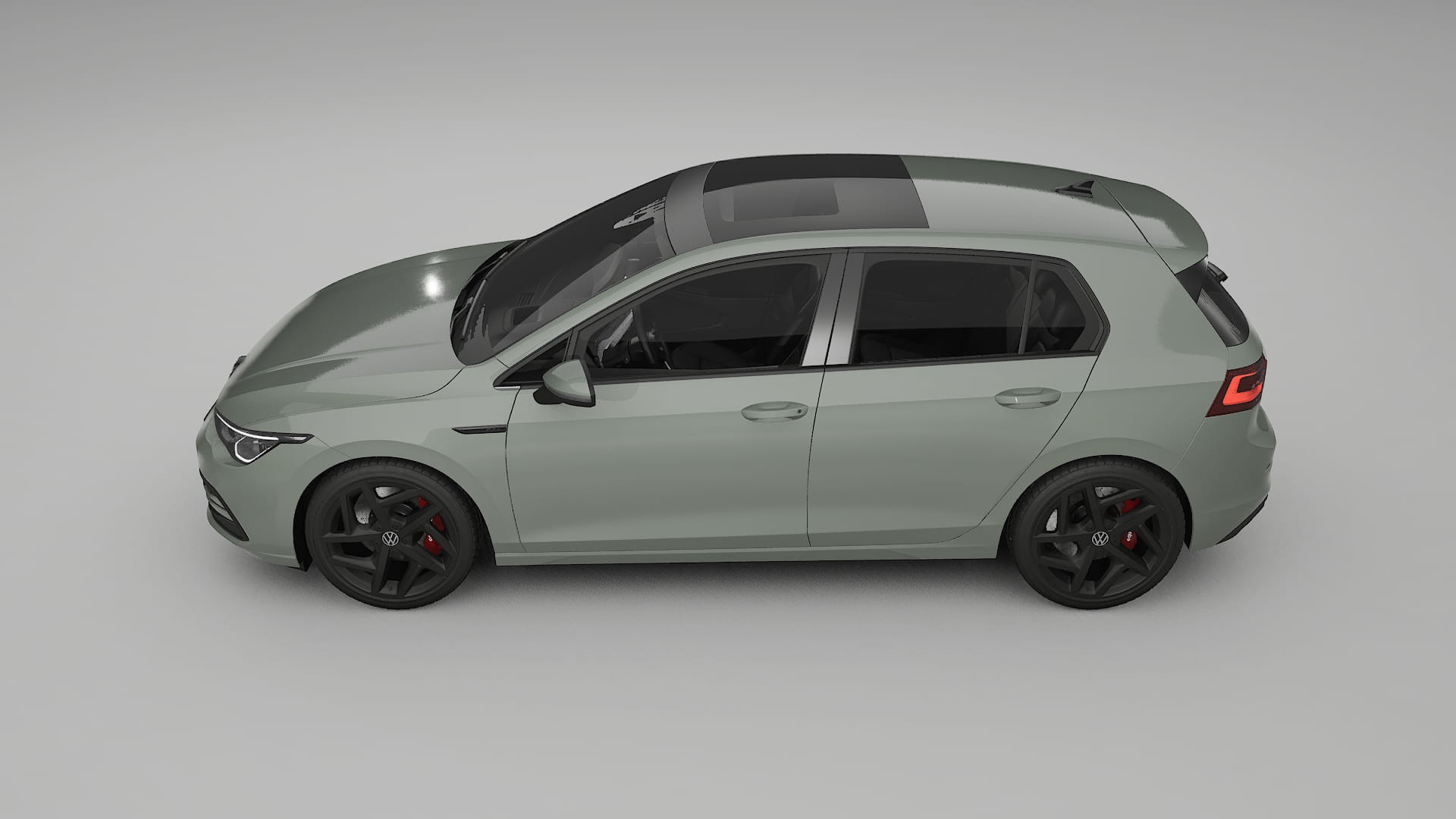 VW Golf Mk8 PPF Fólie | SLATE TPU PPF - kompletní pre-cut kit