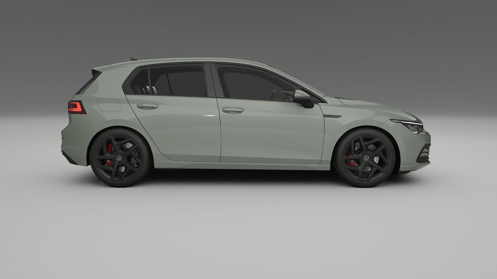 VW Golf Mk8 PPF Fólie | SLATE TPU PPF - kompletní pre-cut kit