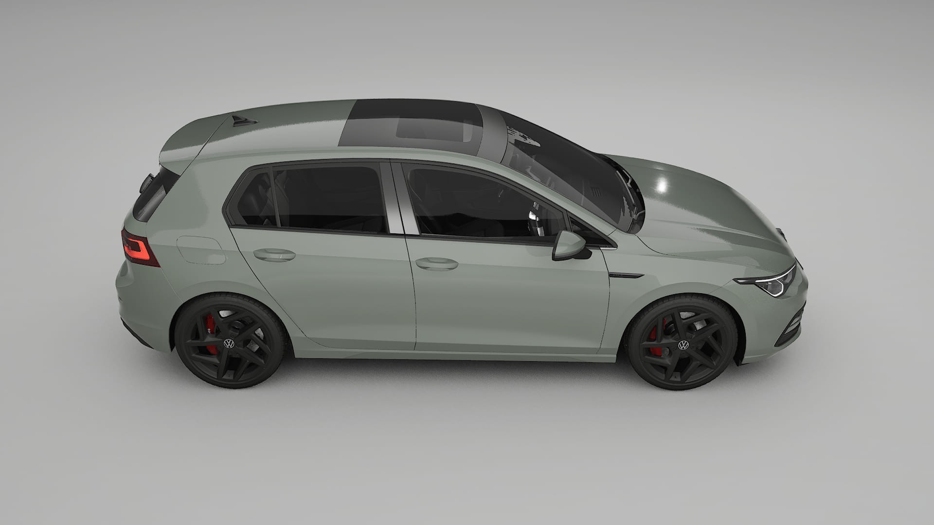 VW Golf Mk8 PPF Fólie | SLATE TPU PPF - kompletní pre-cut kit