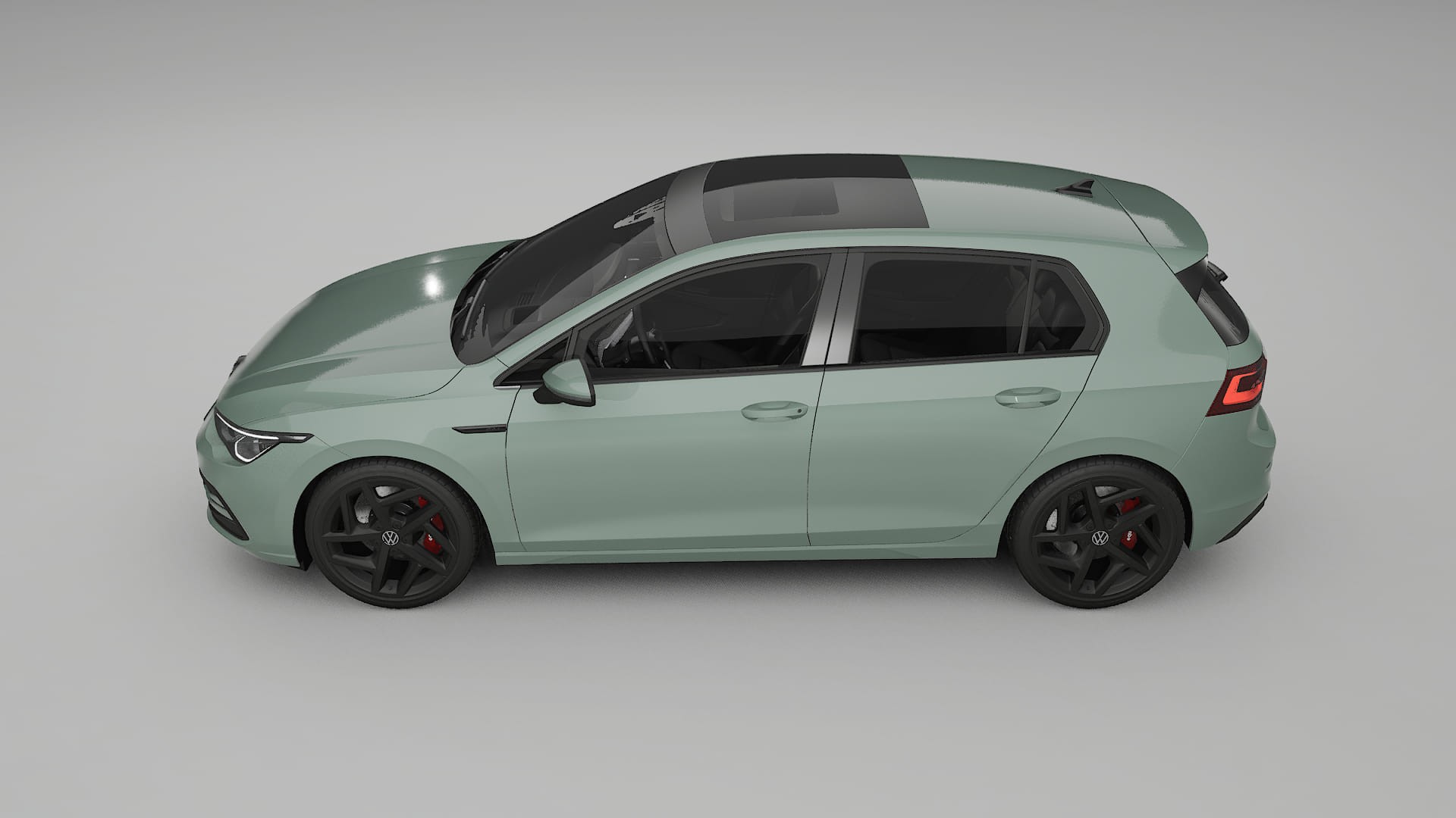 VW Golf Mk8 PPF Fólie | CINDER TPU PPF - kompletní pre-cut kit