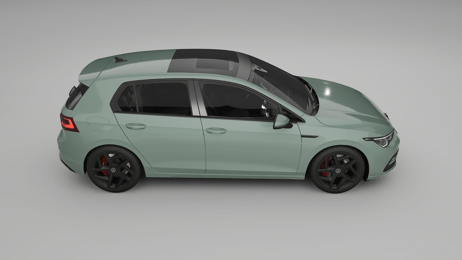 VW Golf Mk8 PPF Fólie | CINDER TPU PPF - kompletní pre-cut kit
