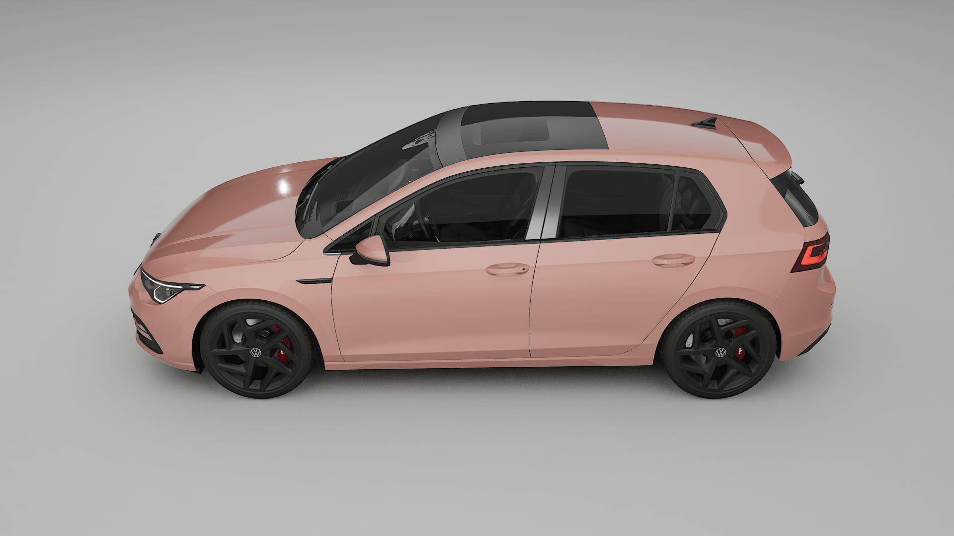 VW Golf Mk8 PPF Fólie | BLUSH TPU PPF - kompletní pre-cut kit