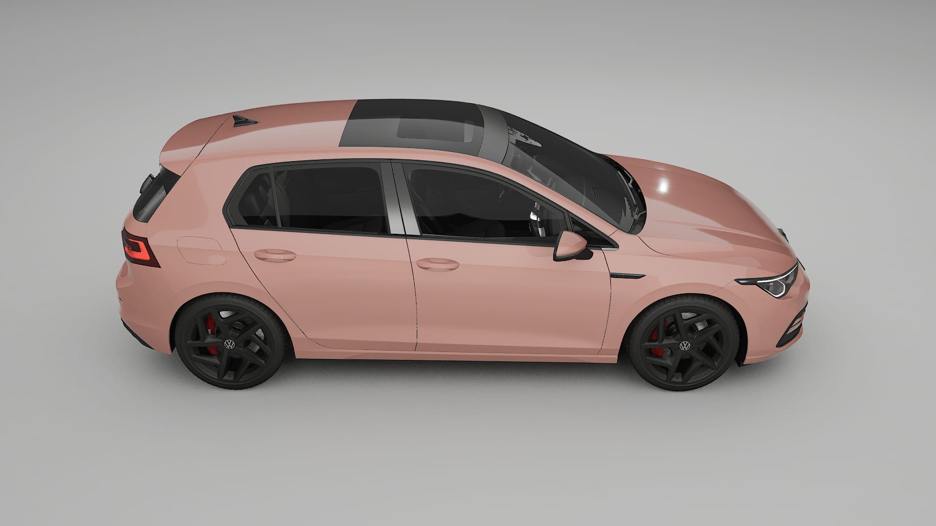 VW Golf Mk8 PPF Fólie | BLUSH TPU PPF - kompletní pre-cut kit