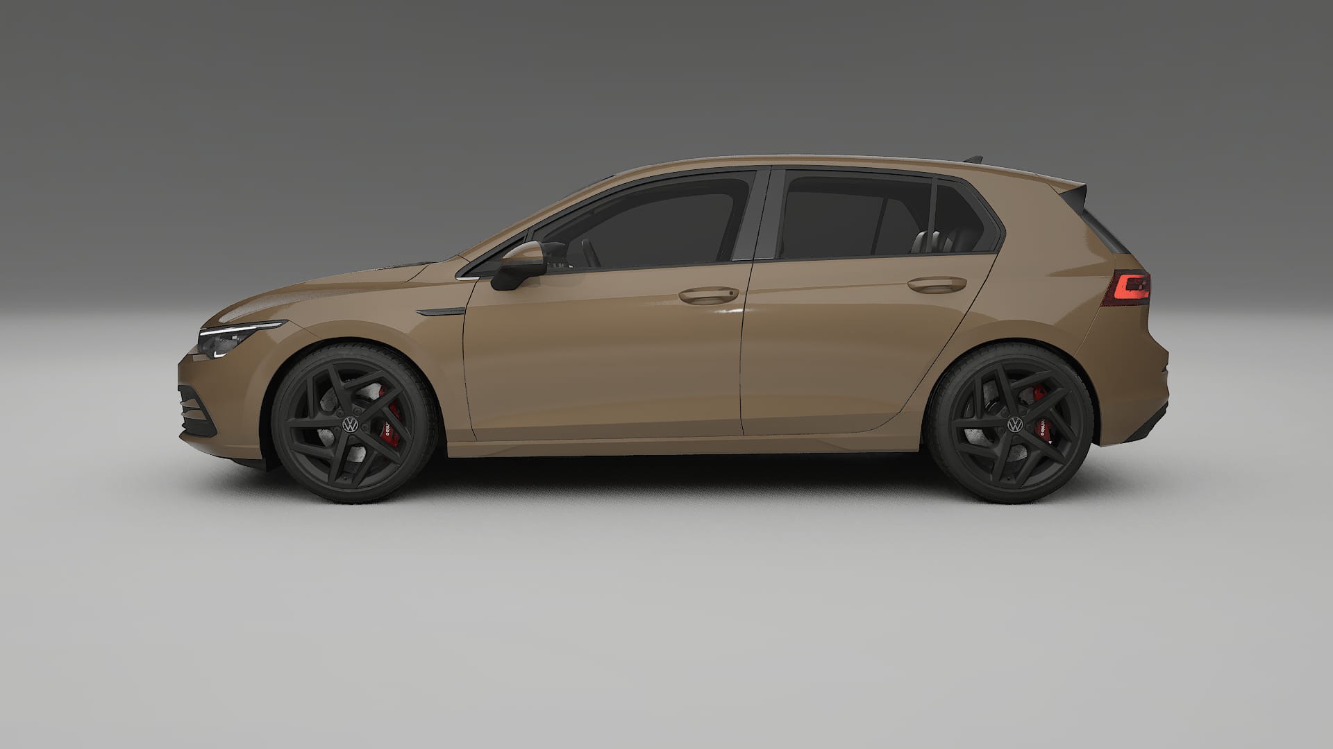 VW Golf Mk8 PPF Fólie | SAHARA TPU PPF - kompletní pre-cut kit