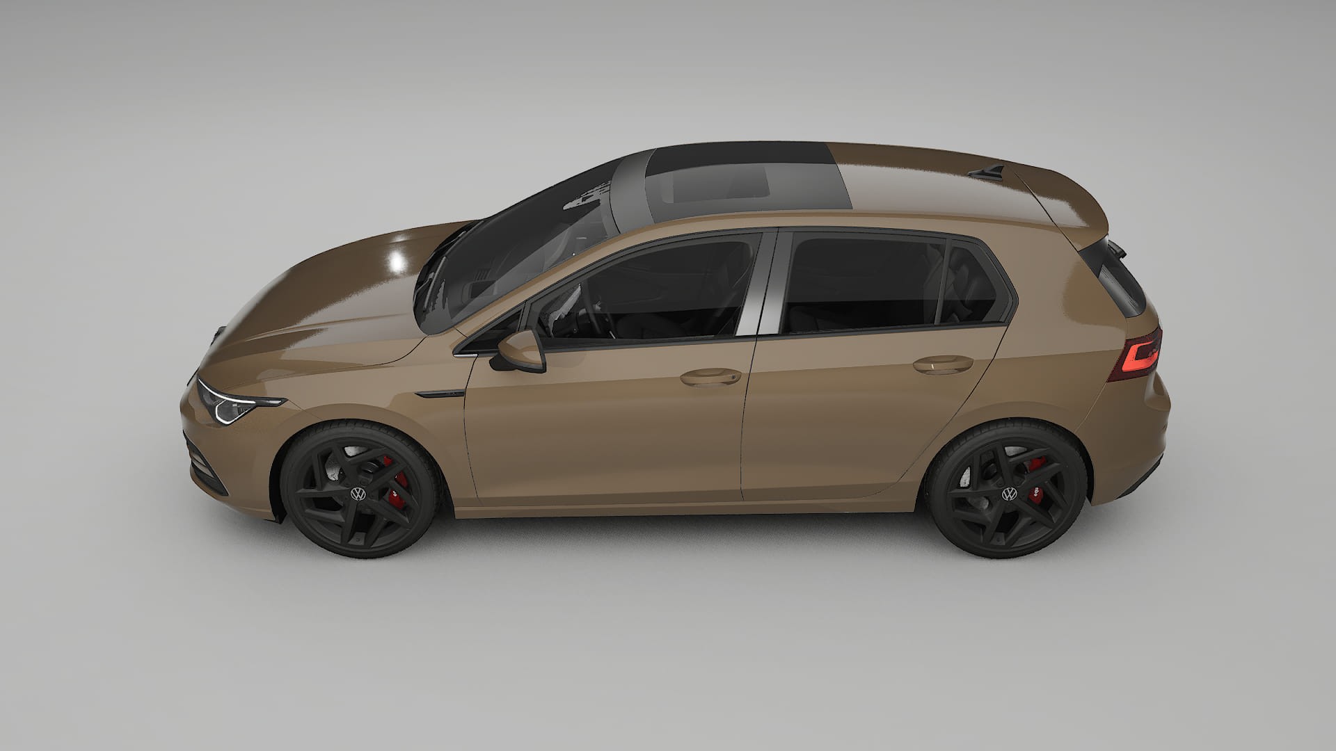 VW Golf Mk8 PPF Fólie | SAHARA TPU PPF - kompletní pre-cut kit
