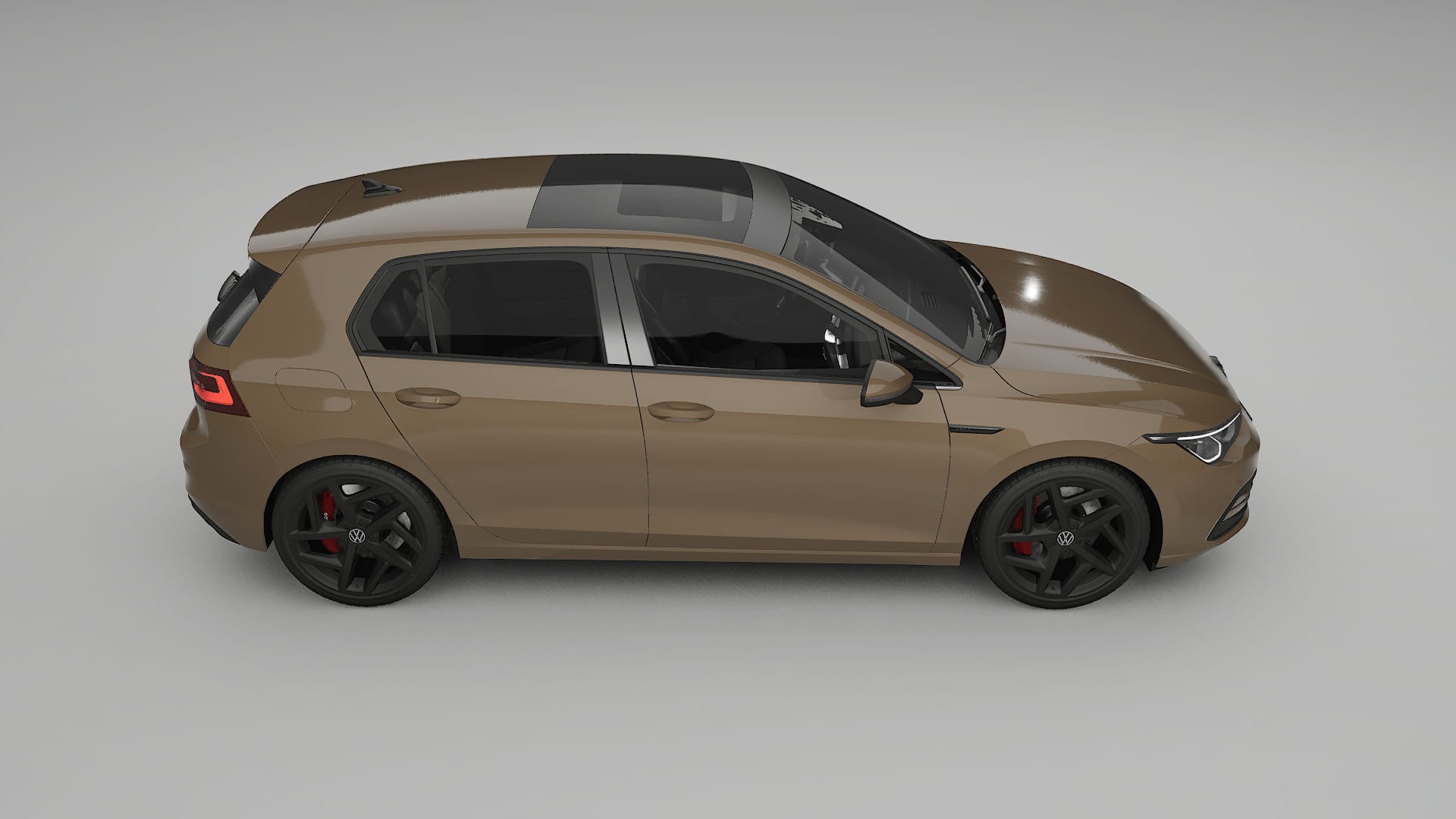 VW Golf Mk8 PPF Fólie | SAHARA TPU PPF - kompletní pre-cut kit