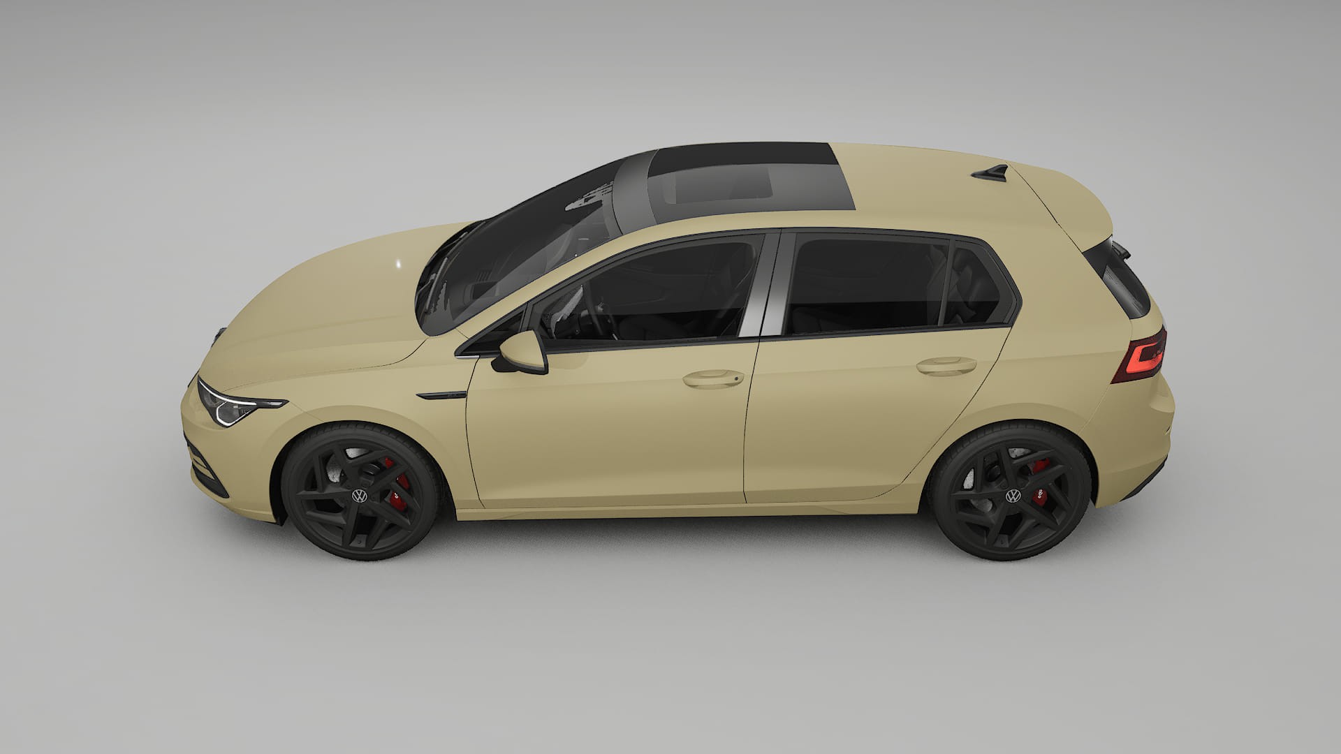 VW Golf Mk8 PPF Fólie | SAND TPU PPF - kompletní pre-cut kit