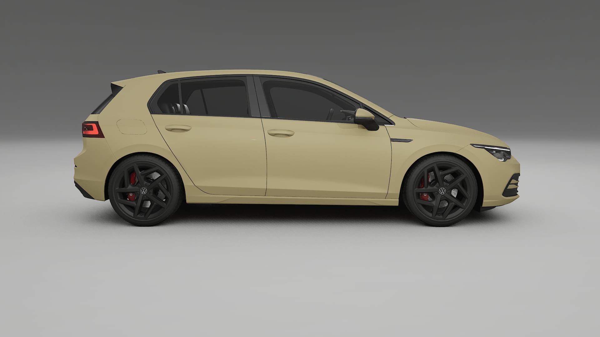VW Golf Mk8 PPF Fólie | SAND TPU PPF - kompletní pre-cut kit