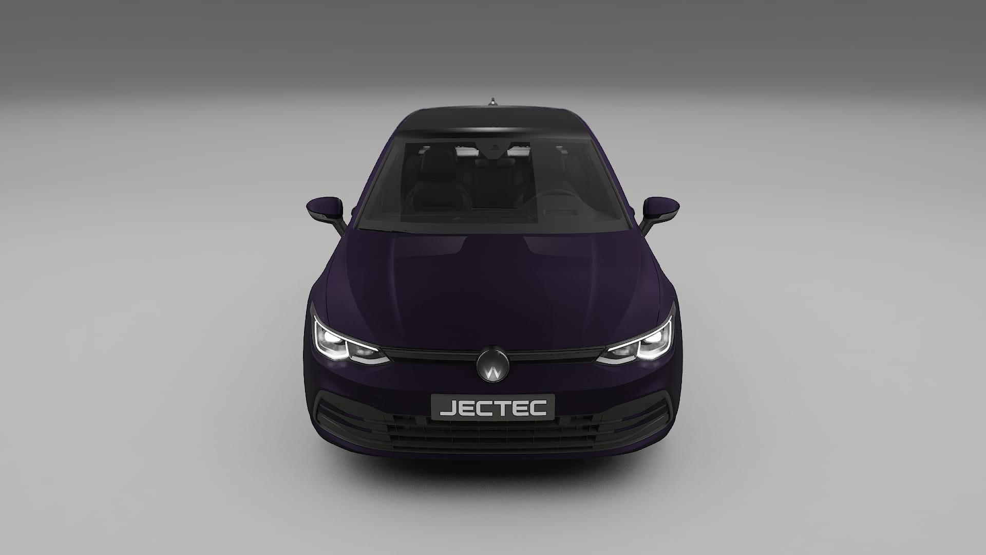 VW Golf Mk8 PPF Fólie | VIOLET TPU PPF - kompletní pre-cut kit