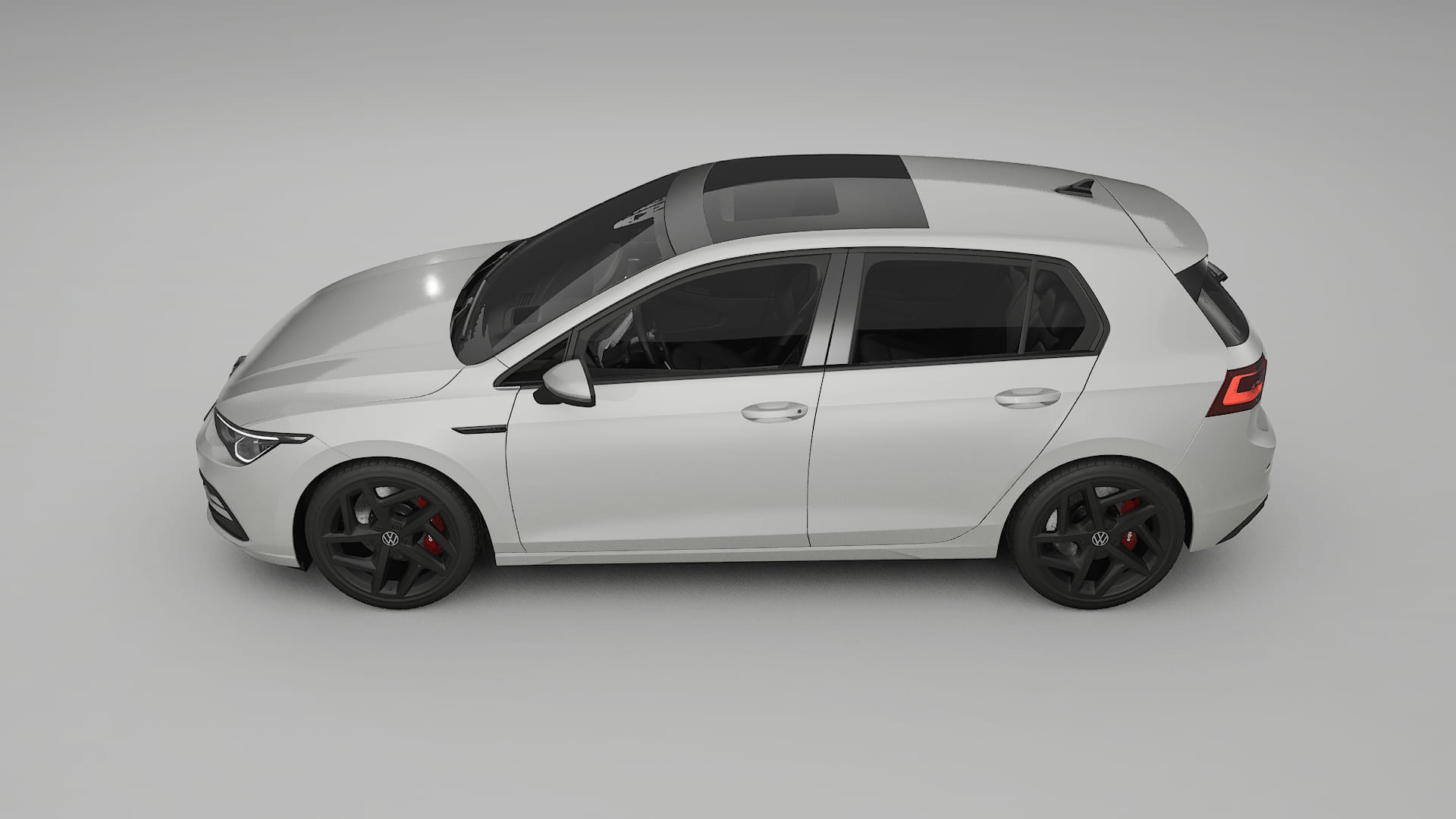 VW Golf Mk8 PPF Fólie | PEARL TPU PPF - kompletní pre-cut kit